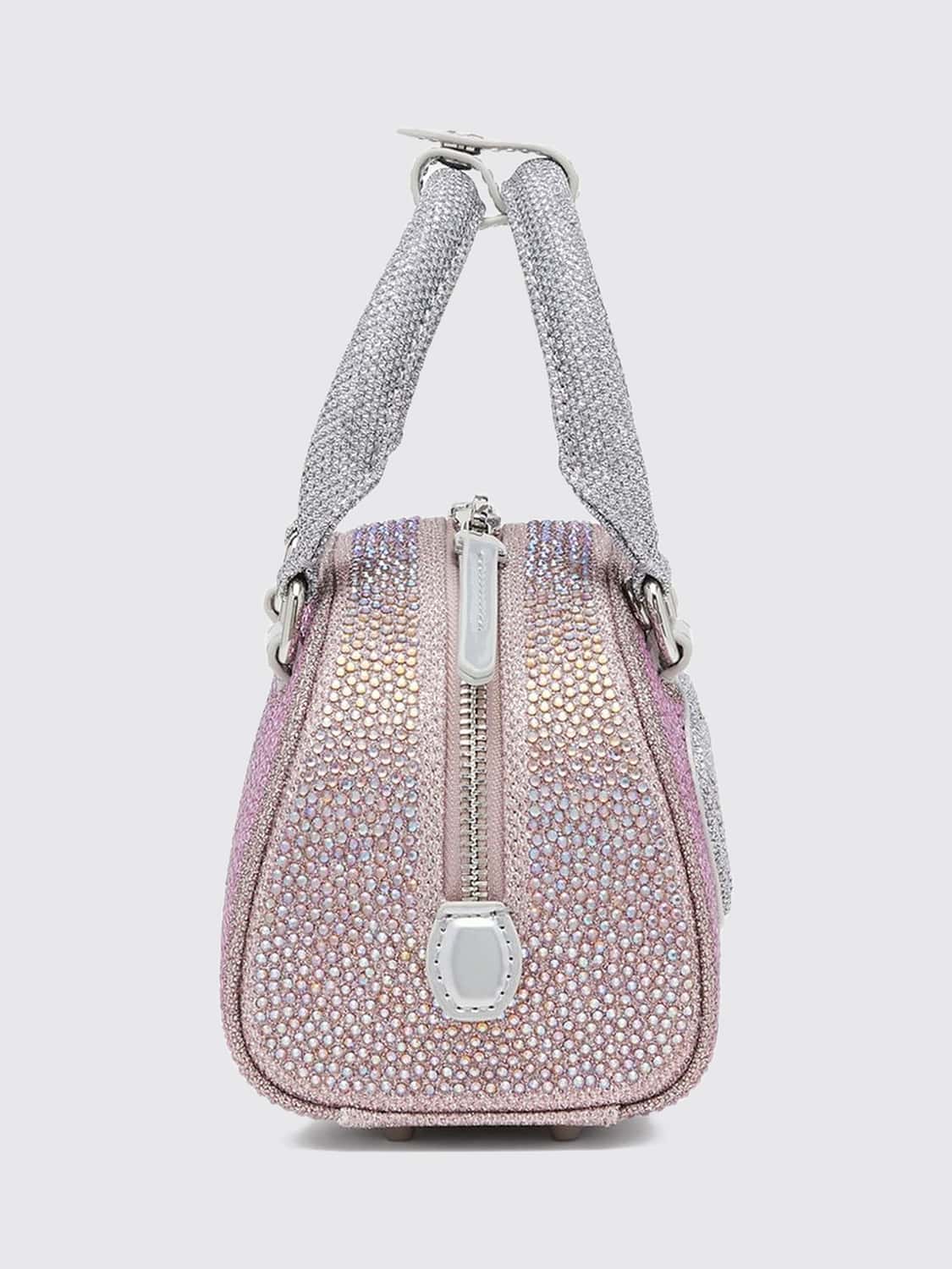 DIESEL BORSA A SPALLA: Borsa a spalla donna Diesel, Rosa - Img 5