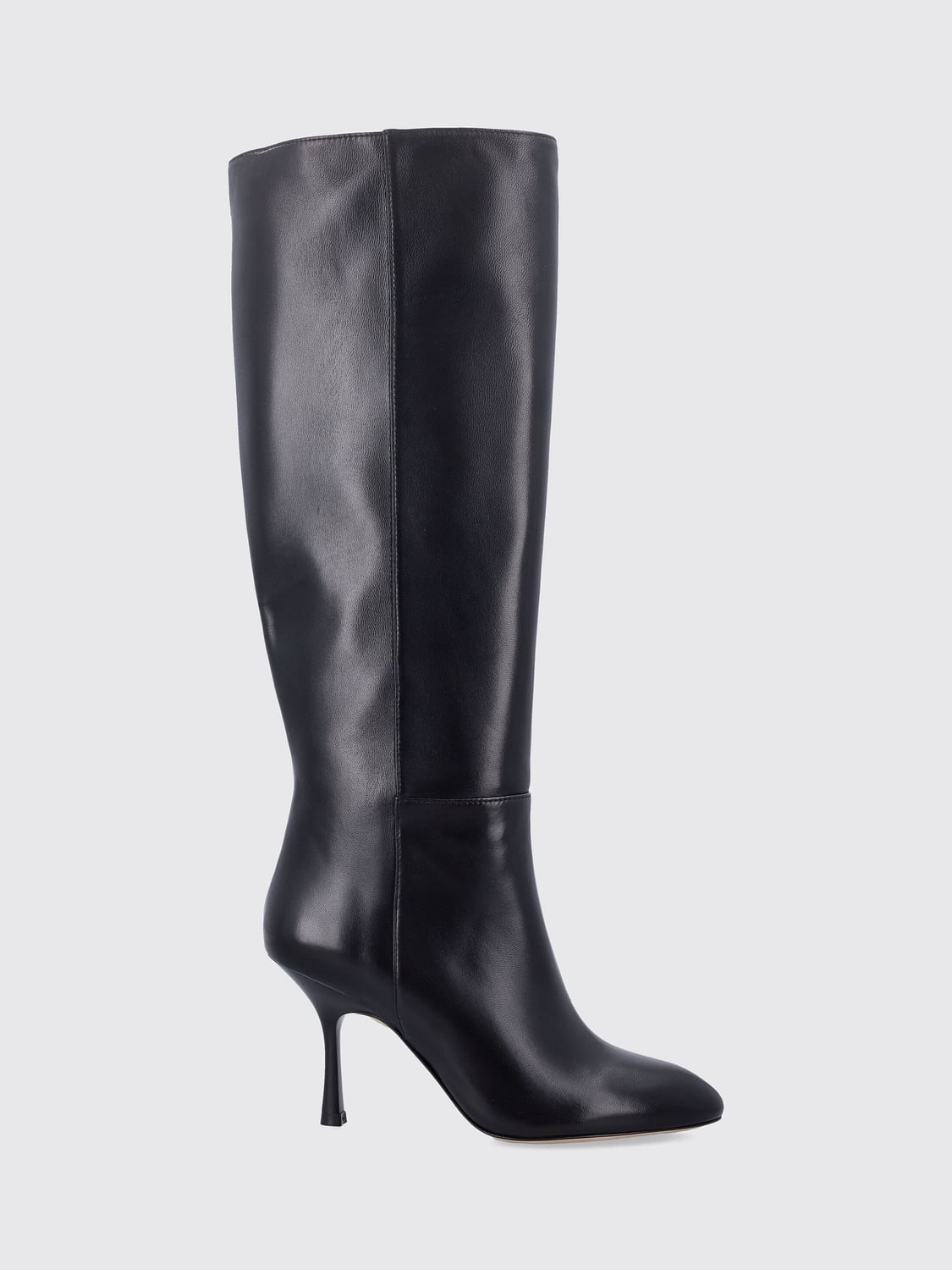 STUART WEITZMAN BOTAS: Botas altas Madison Stuart Weitzman de napa con tacón alto, Negro - Img 1