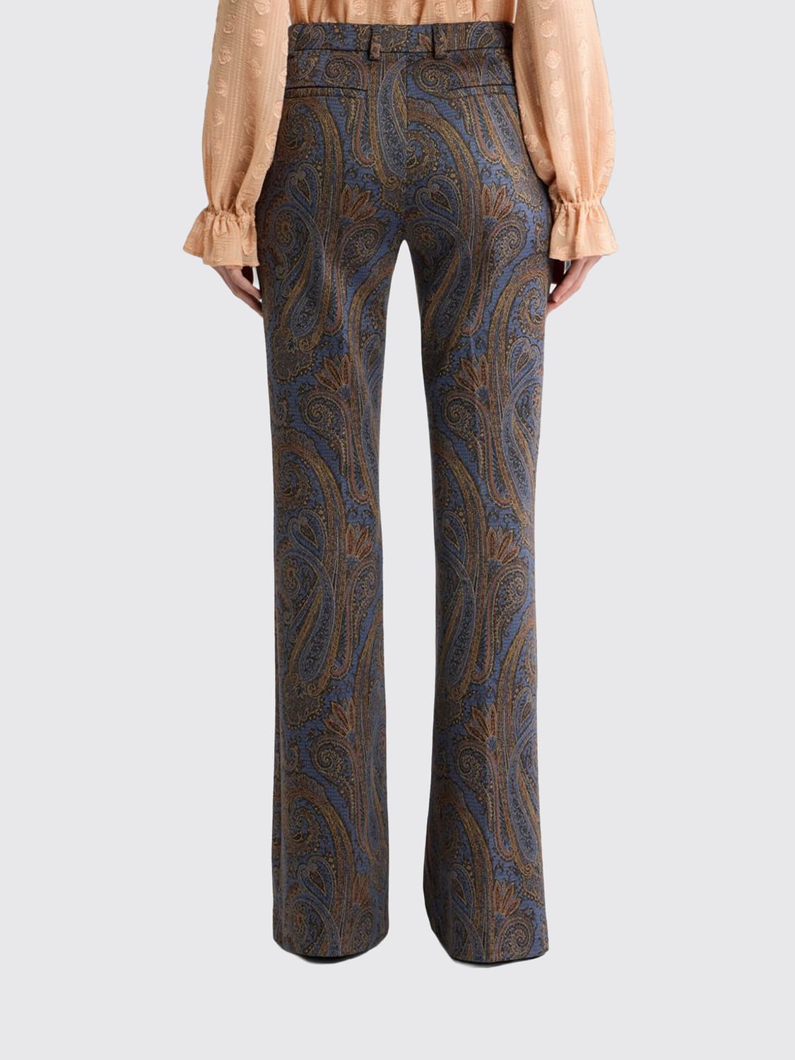 ETRO HOSE: Hose damen Etro, Hellblau - Img 2