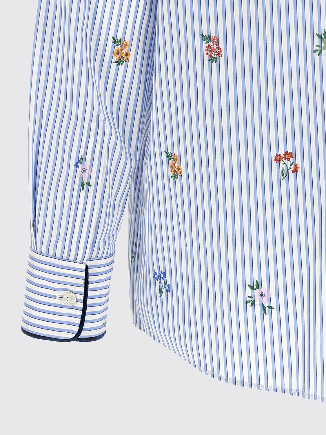 ETRO CAMISA: Camisa mujer Etro, Azul Oscuro - Img 4