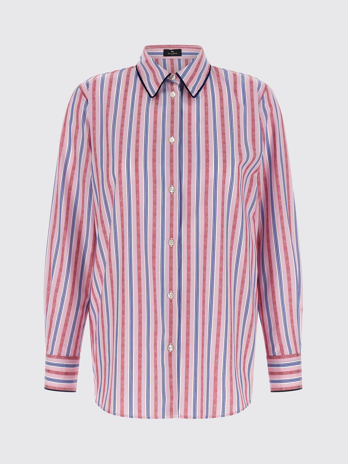 ETRO CAMICIA: Camicia donna Etro, Bordeaux - Img 2