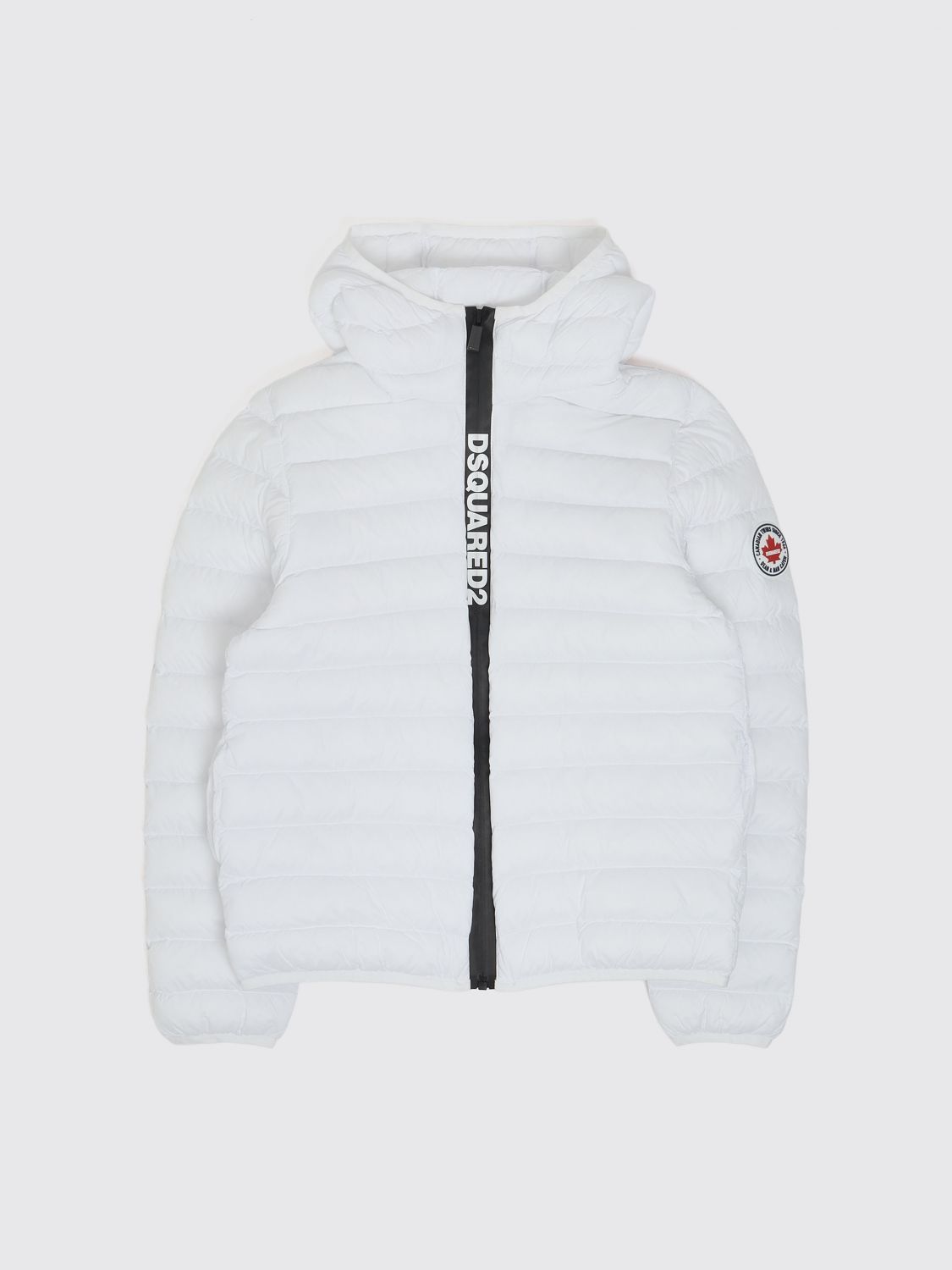 DSQUARED2 JACKET: Jacket kids Dsquared2, White - Img 1