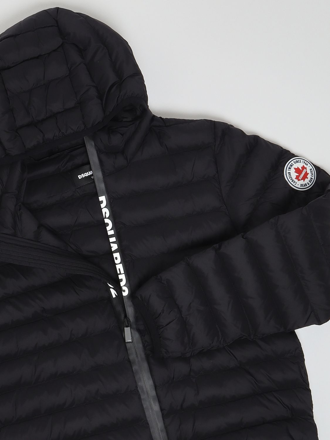 DSQUARED2 JACKE: Jacke kinder Dsquared2, Schwarz - Img 3