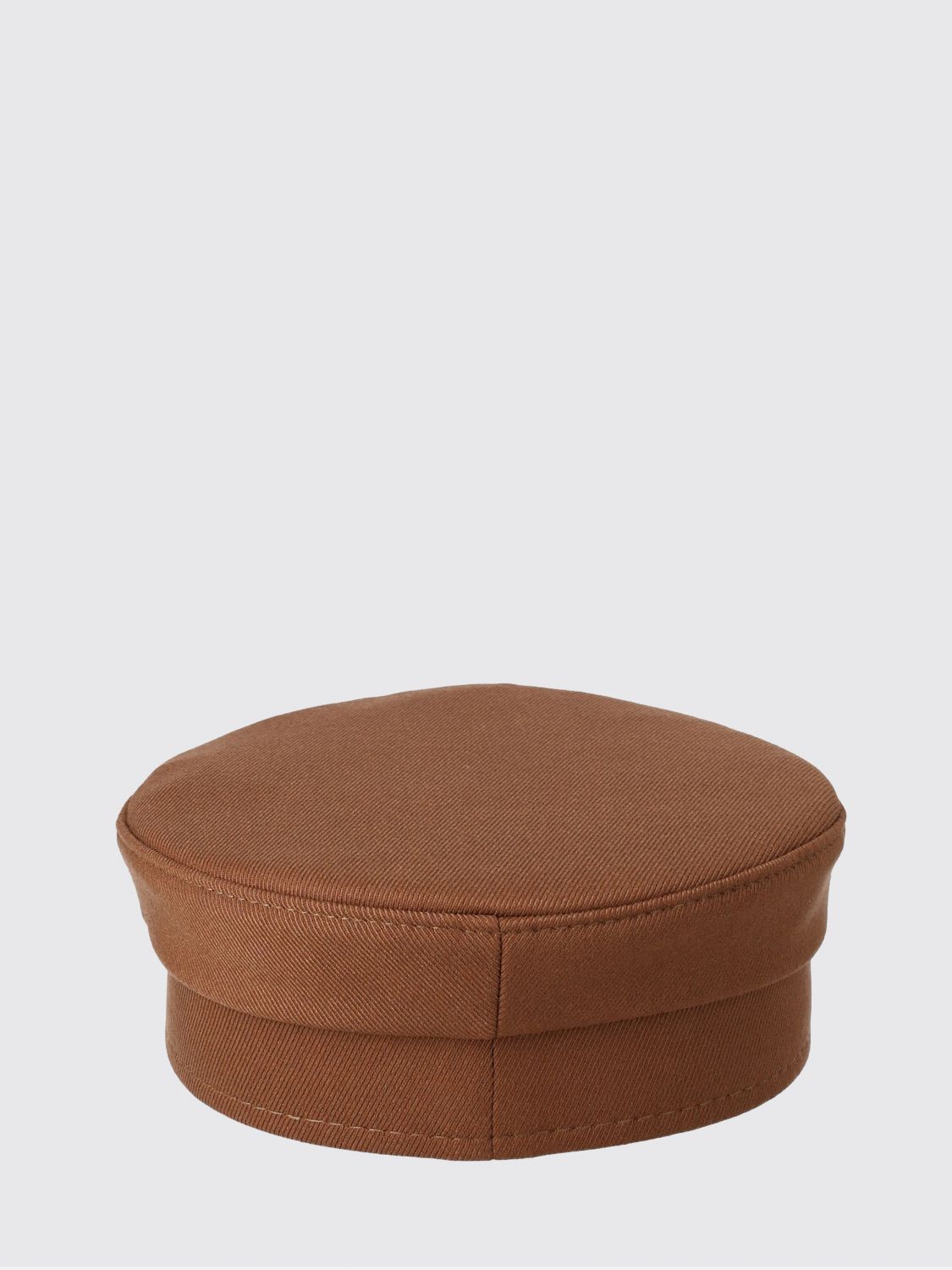 RUSLAN BAGINSKIY HAT: Hat woman Ruslan Baginskiy, Brown - Img 3