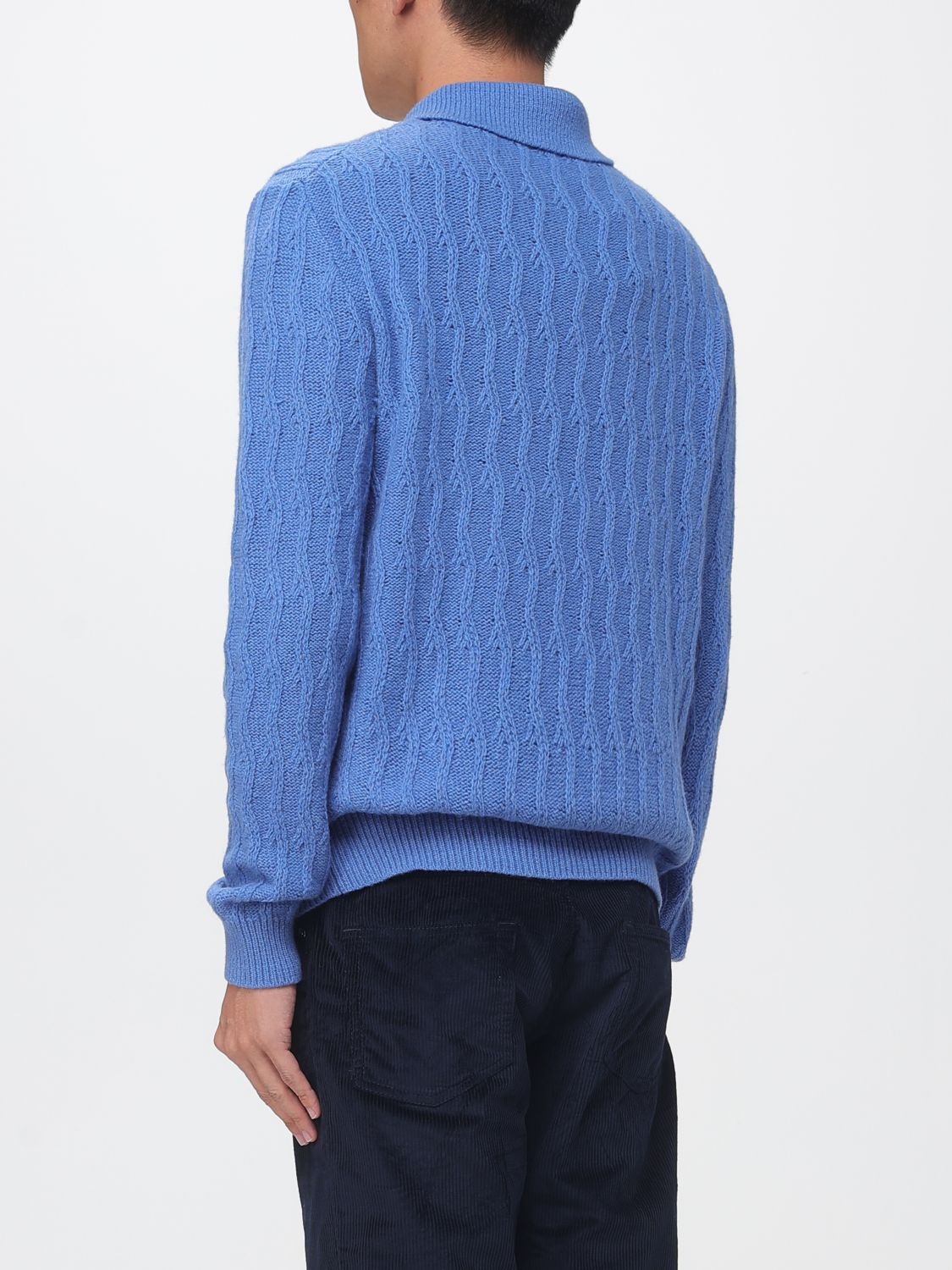 ETRO POLO: Polo herren Etro, Blau - Img 3