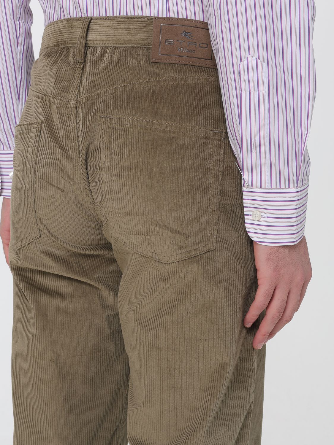 ETRO PANTS: Pants men Etro, Brown - Img 5