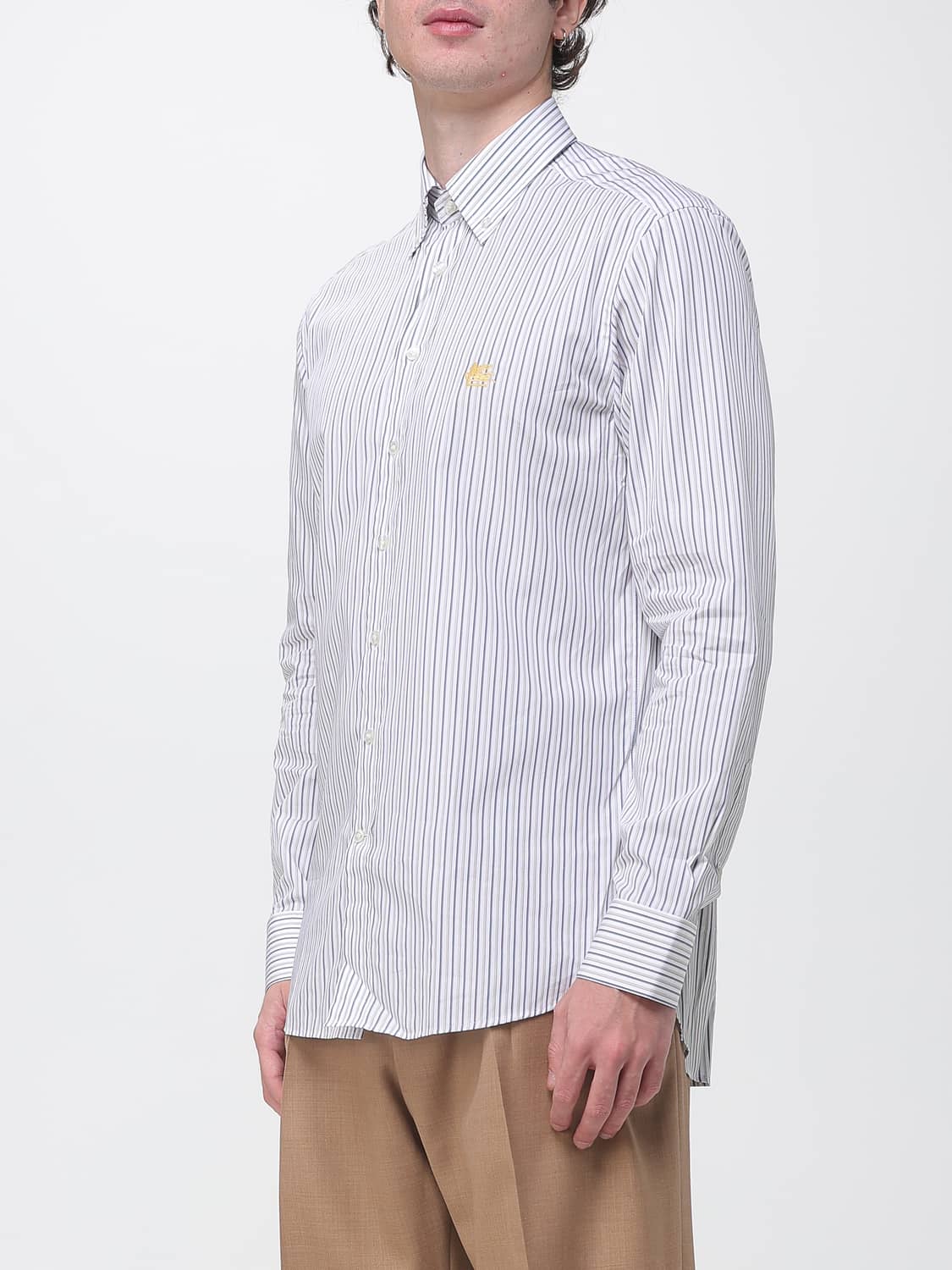 ETRO CAMICIA: Camicia uomo Etro, Blue Navy - Img 4