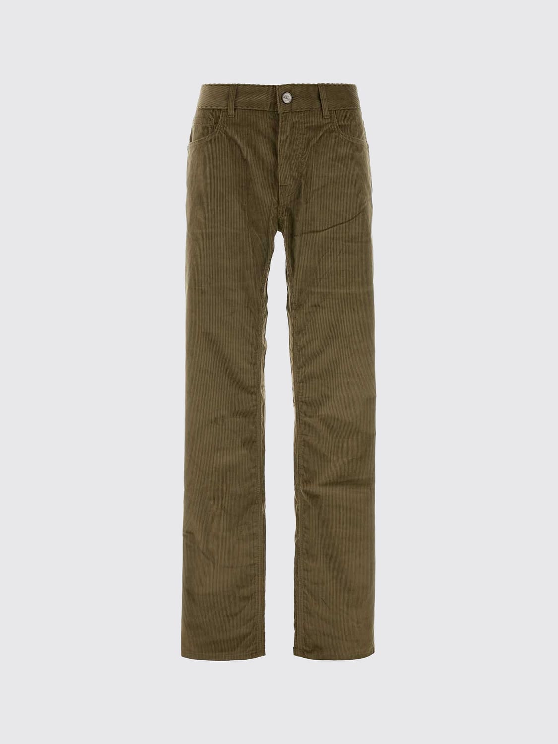 ETRO PANTS: Etro Five-Pocket Straight-Leg Corduroy Chino Trousers, Brown - Img 4