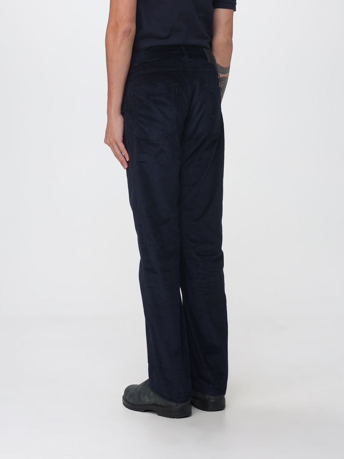 ETRO PANTS: Pants men Etro, Navy - Img 3