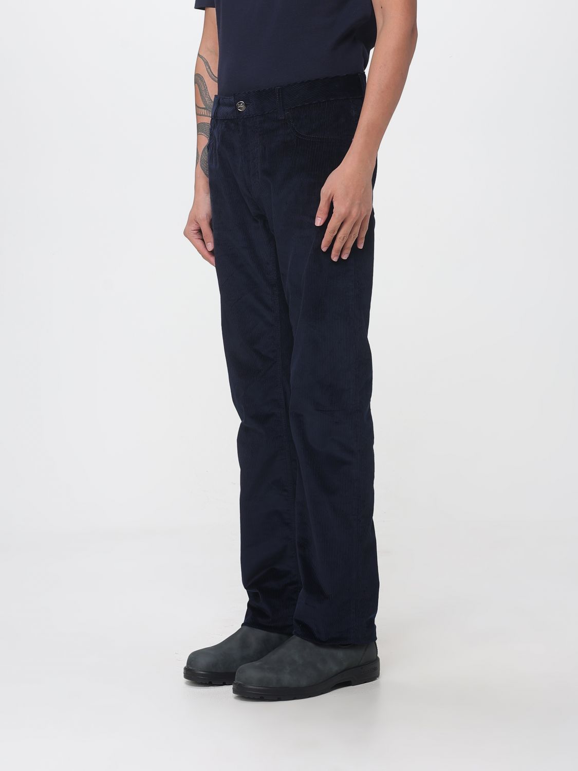ETRO PANTS: Pants men Etro, Navy - Img 4