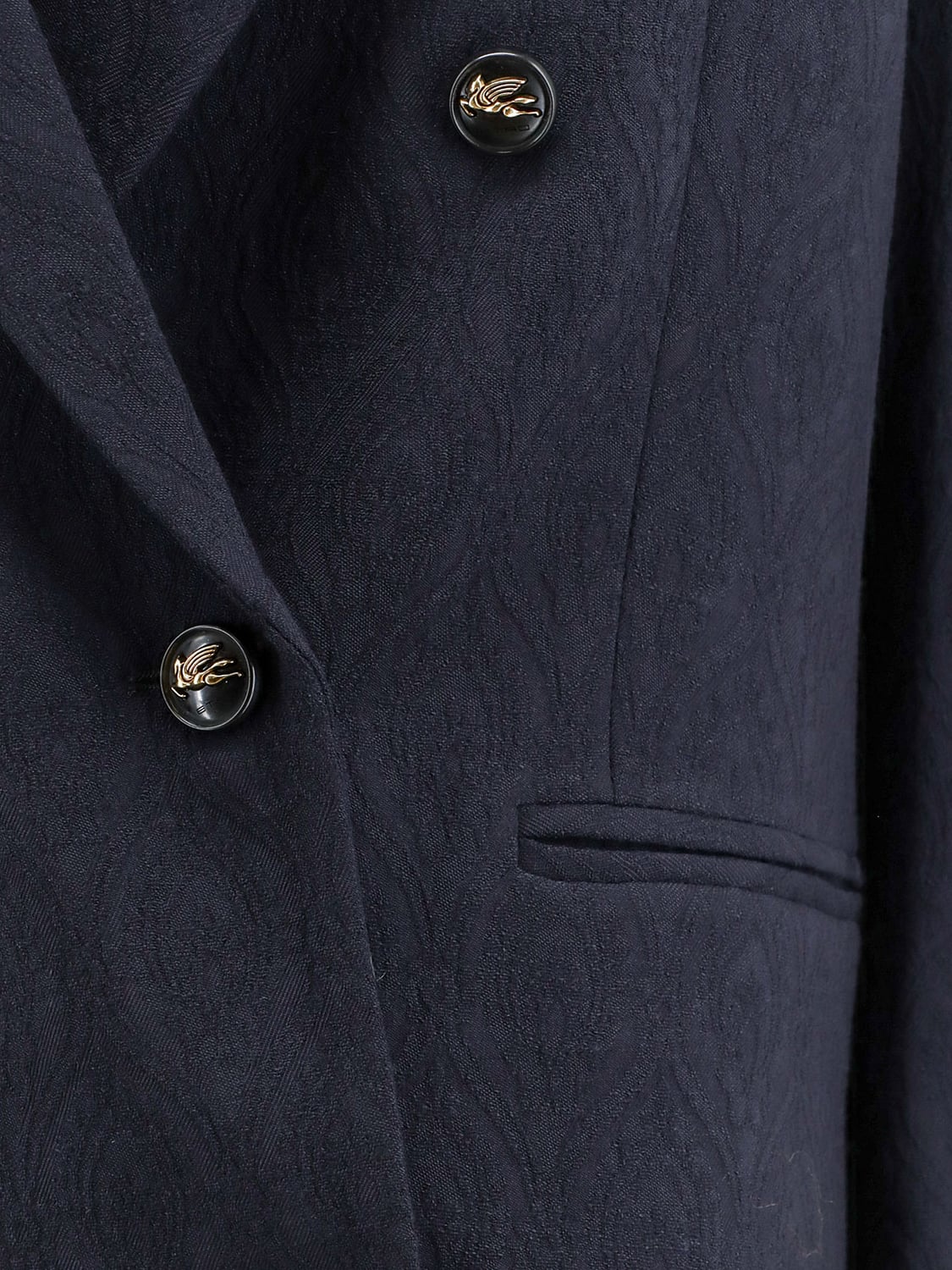 ETRO CHAQUETA: Chaqueta mujer Etro, Azul Oscuro - Img 3