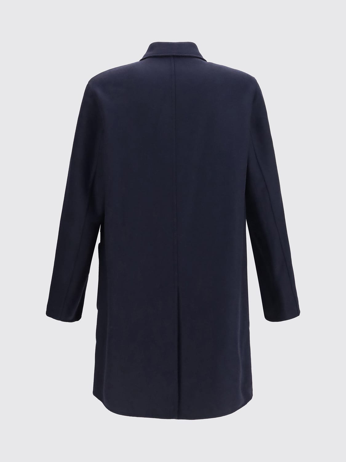 ETRO COAT: Single-Breasted Knee-Length Merino Wool Coat Etro, Blue - Img 3