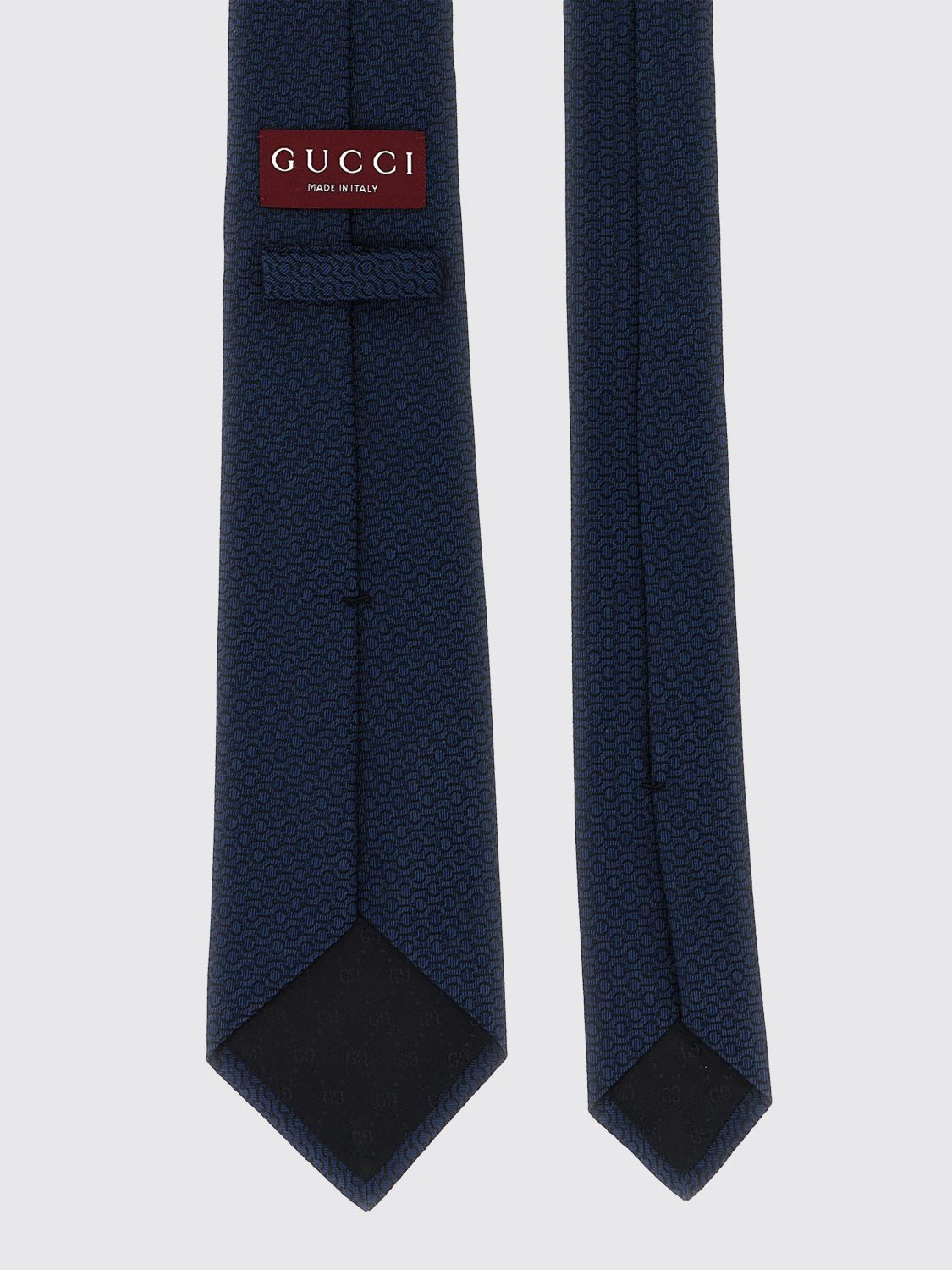 GUCCI TIE: Tie men Gucci, Blue - Img 2