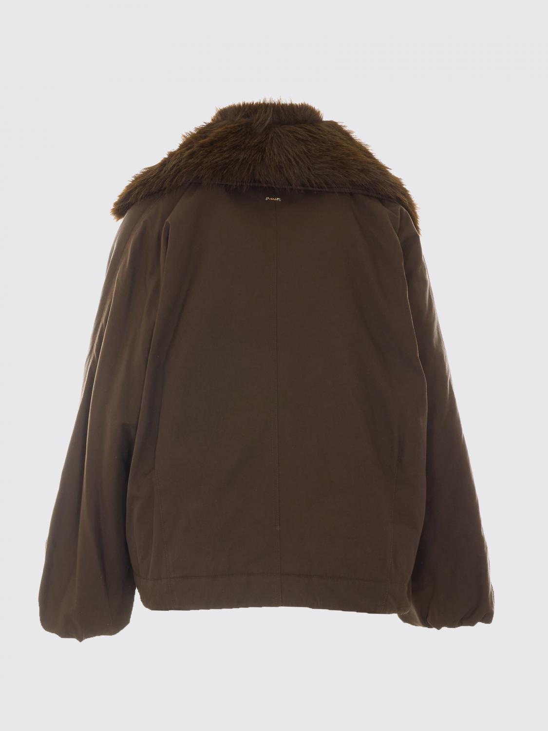 TWINSET JACKET: Jacket woman Twinset, Brown - Img 3