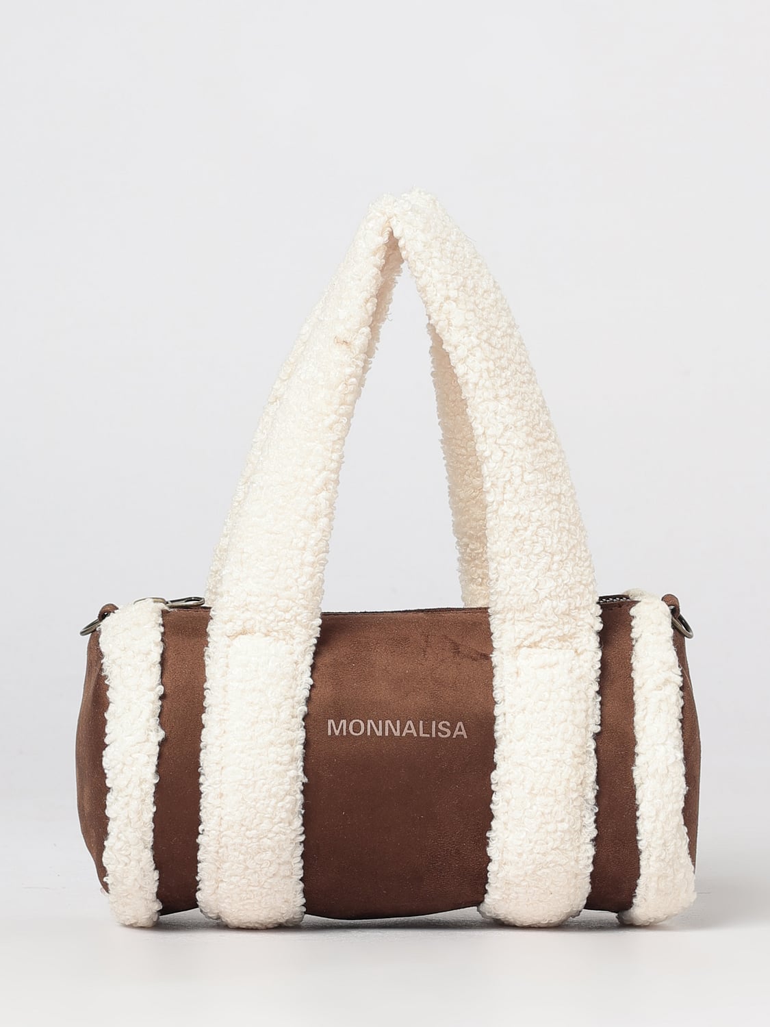 MONNALISA BAG: Bag kids Monnalisa, Brown - Img 1