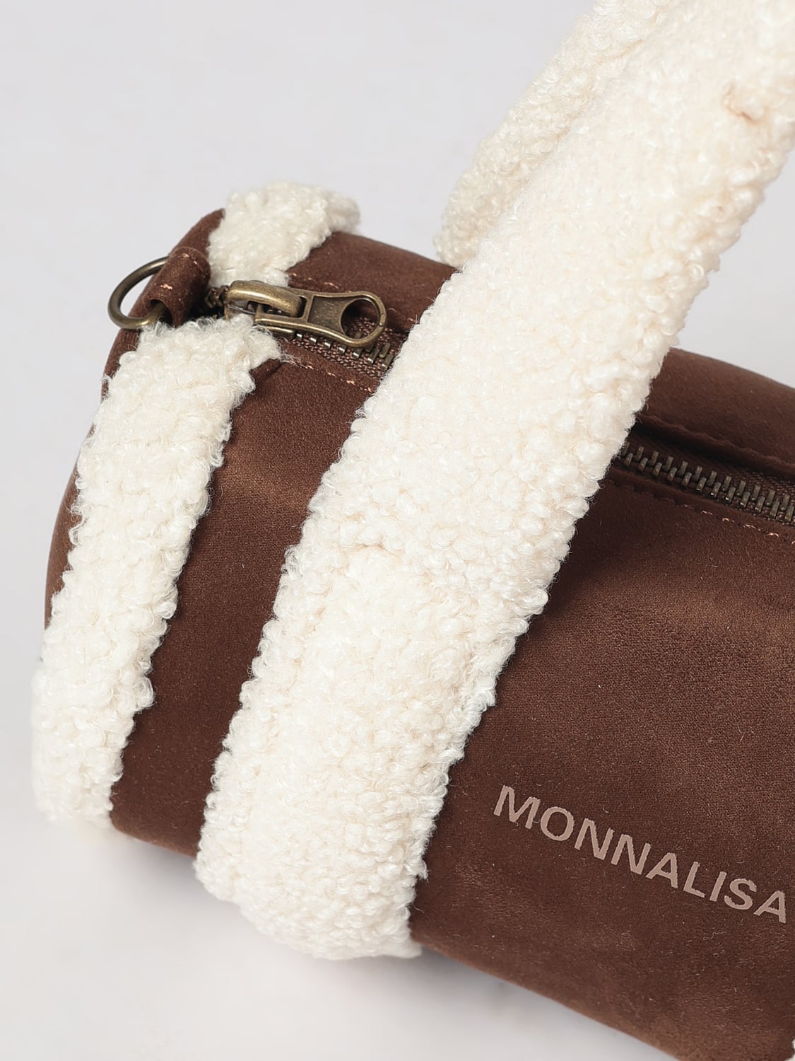 MONNALISA BAG: Bag kids Monnalisa, Brown - Img 3