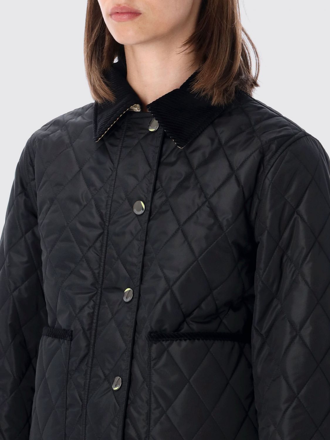 BURBERRY MANTEL: Mantel damen Burberry, Schwarz - Img 3