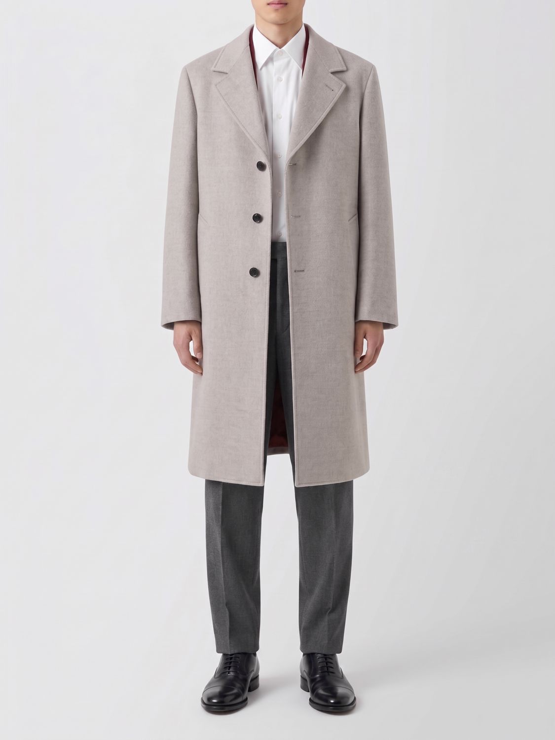 BRUNELLO CUCINELLI COAT: Coat men Brunello Cucinelli, Ruby - Img 1