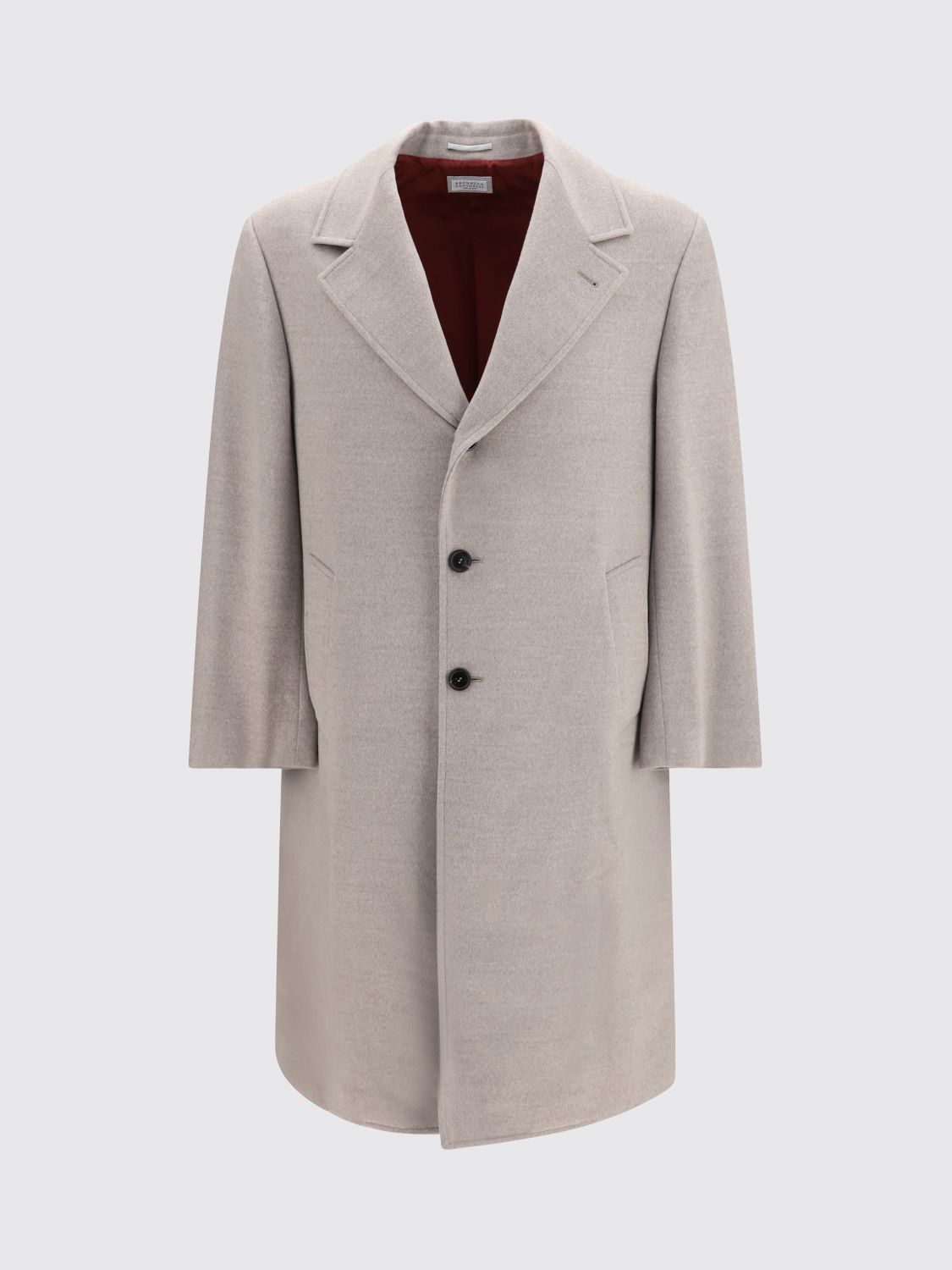 BRUNELLO CUCINELLI COAT: Coat men Brunello Cucinelli, Ruby - Img 2