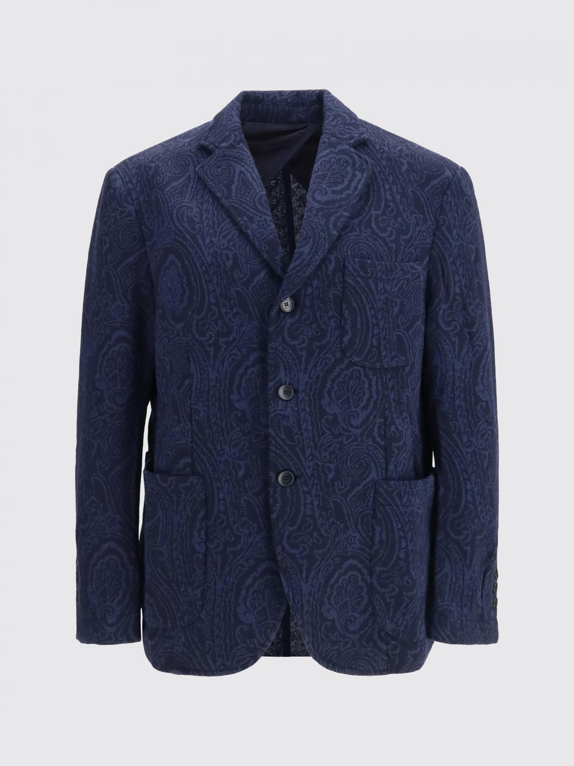 ETRO JACKET: Jacket men Etro, Blue - Img 1