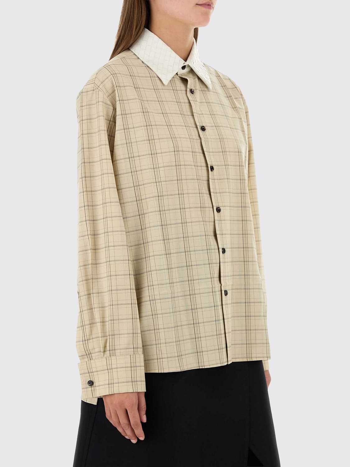 BOTTEGA VENETA CAMISA: Camisa mujer Bottega Veneta, Amarillo - Img 1