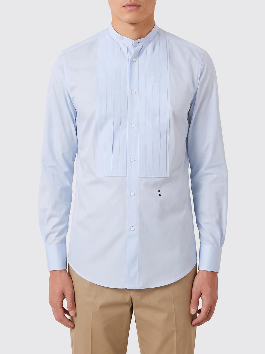 FENDI HEMD: Hemd herren Fendi, Blau - Img 1