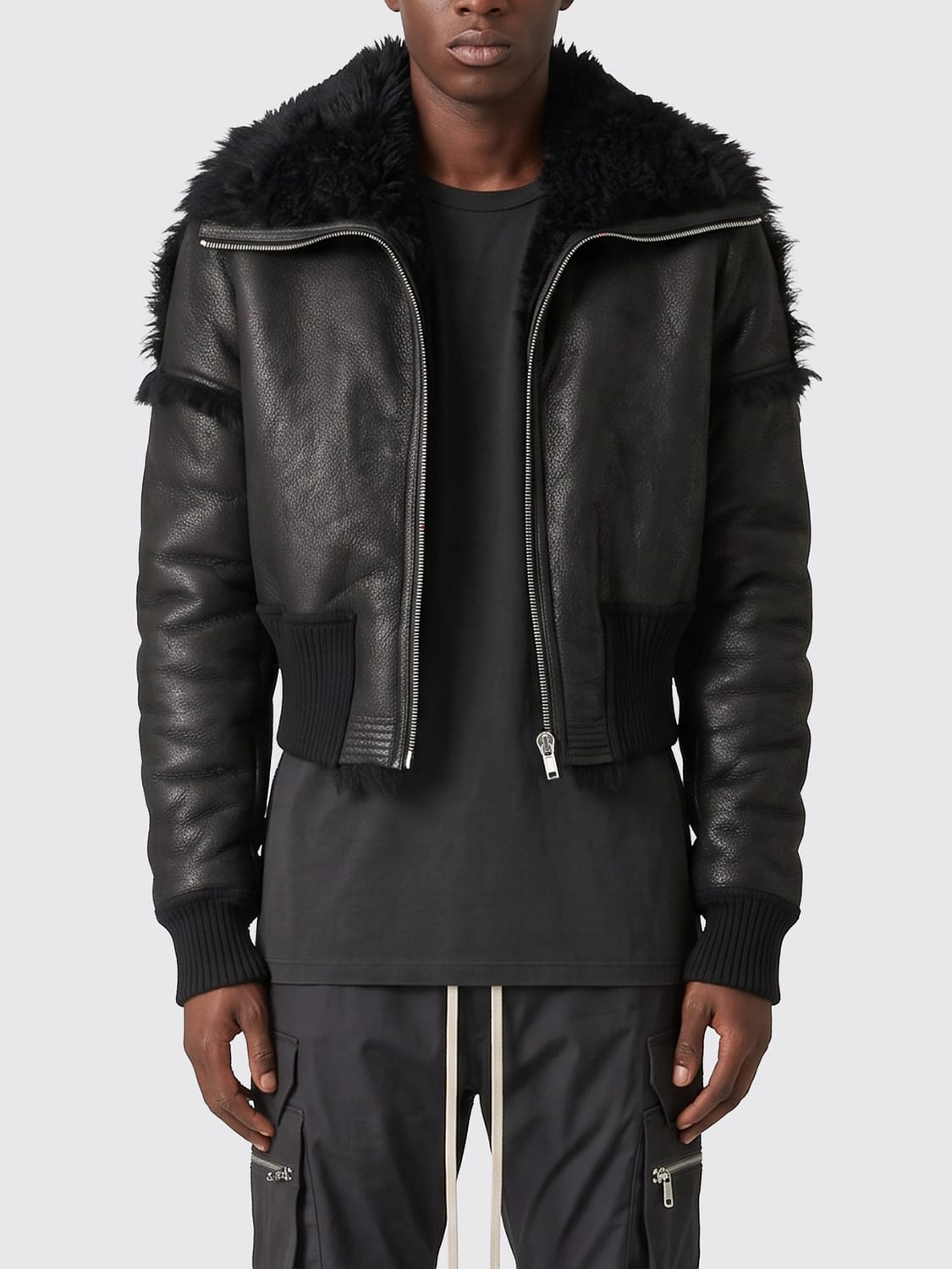 RICK OWENS JACKE: Jacke herren Rick Owens, Schwarz - Img 1