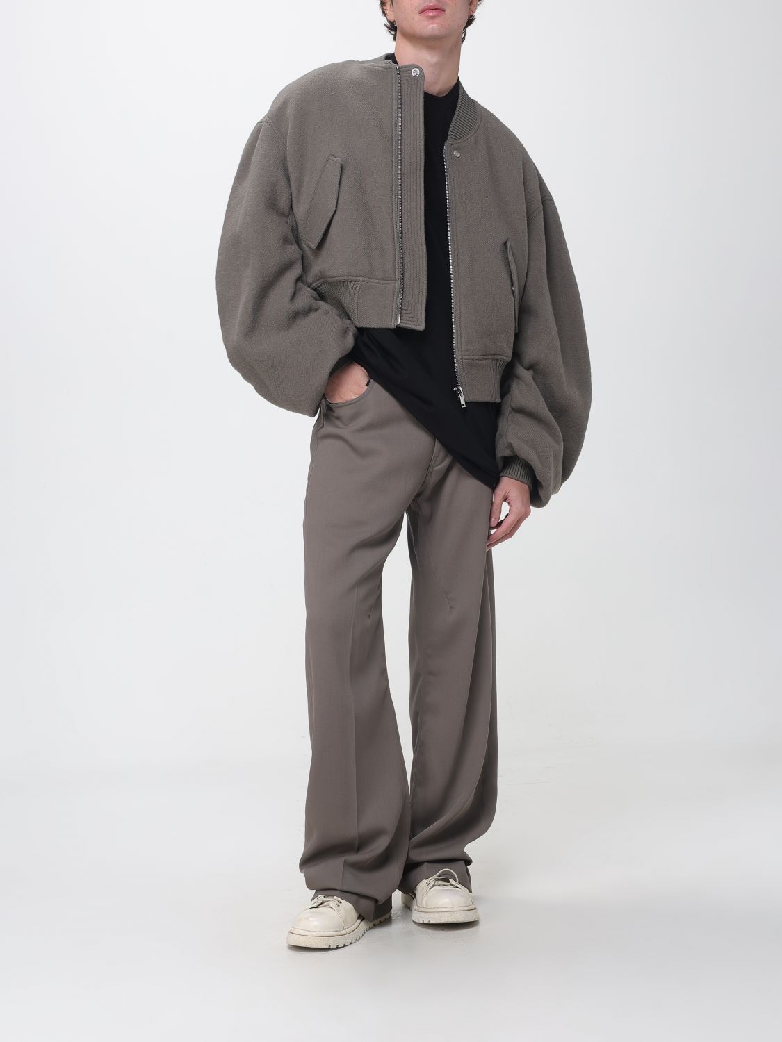 RICK OWENS JACKET: Jacket men Rick Owens, Grey - Img 2