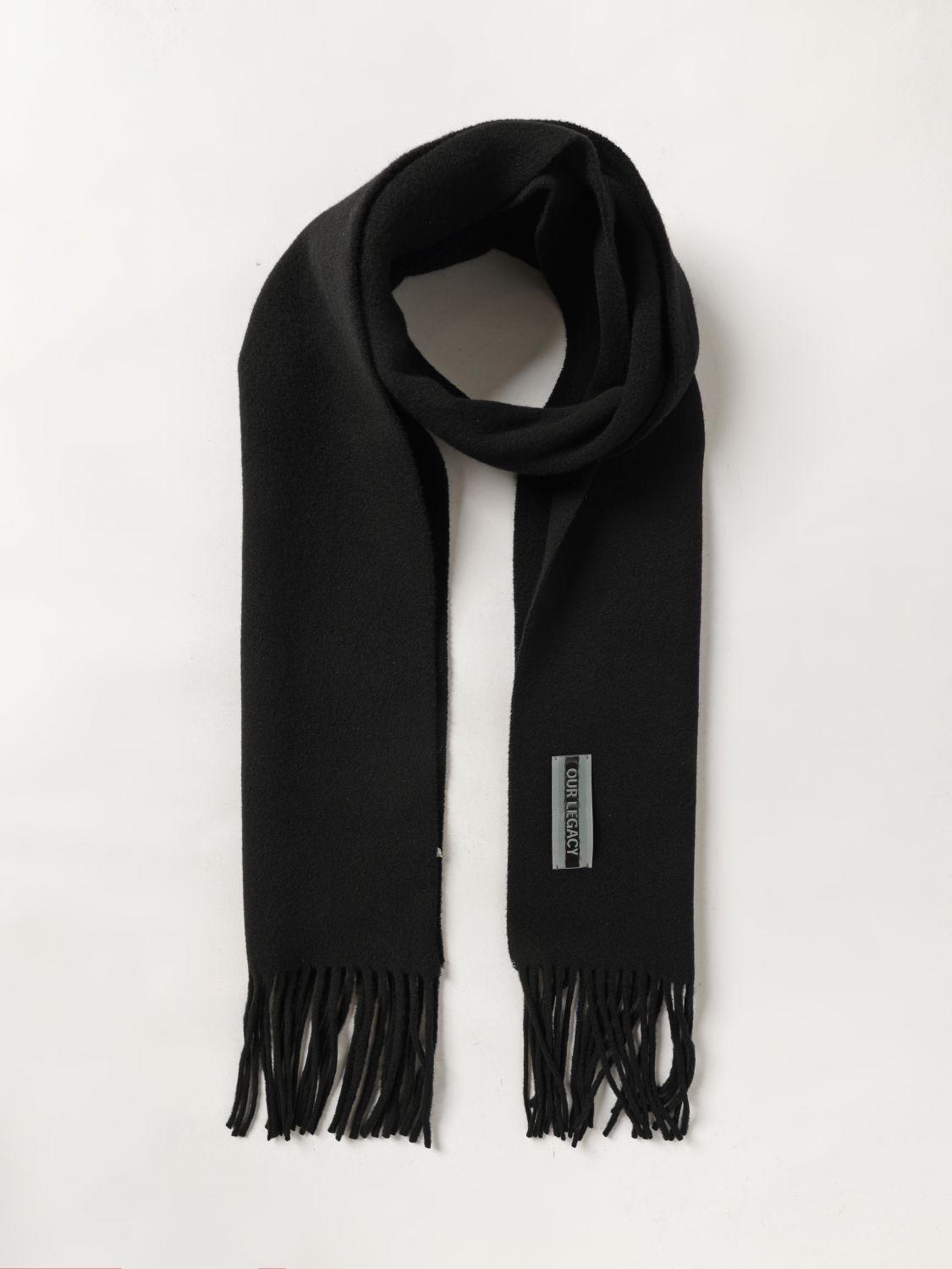 OUR LEGACY SCARF: Scarf men Our Legacy, Black - Img 2