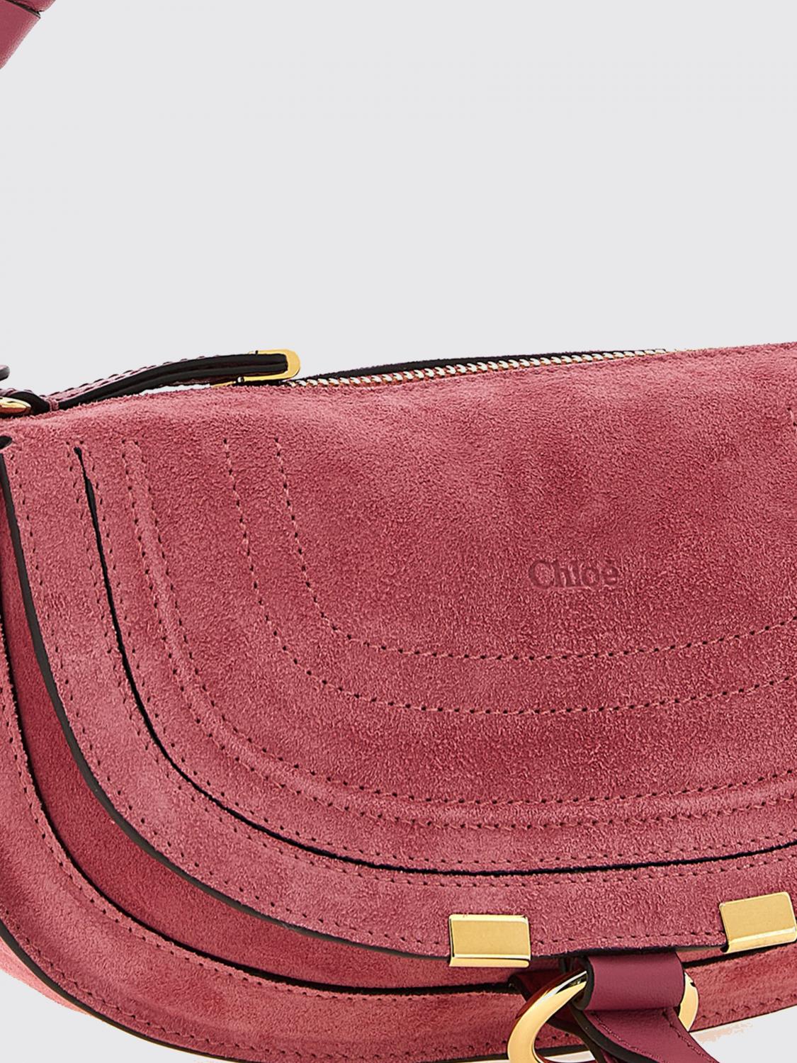 CHLOÉ BORSA A SPALLA: Borsa a spalla donna ChloÉ, Rosa - Img 3