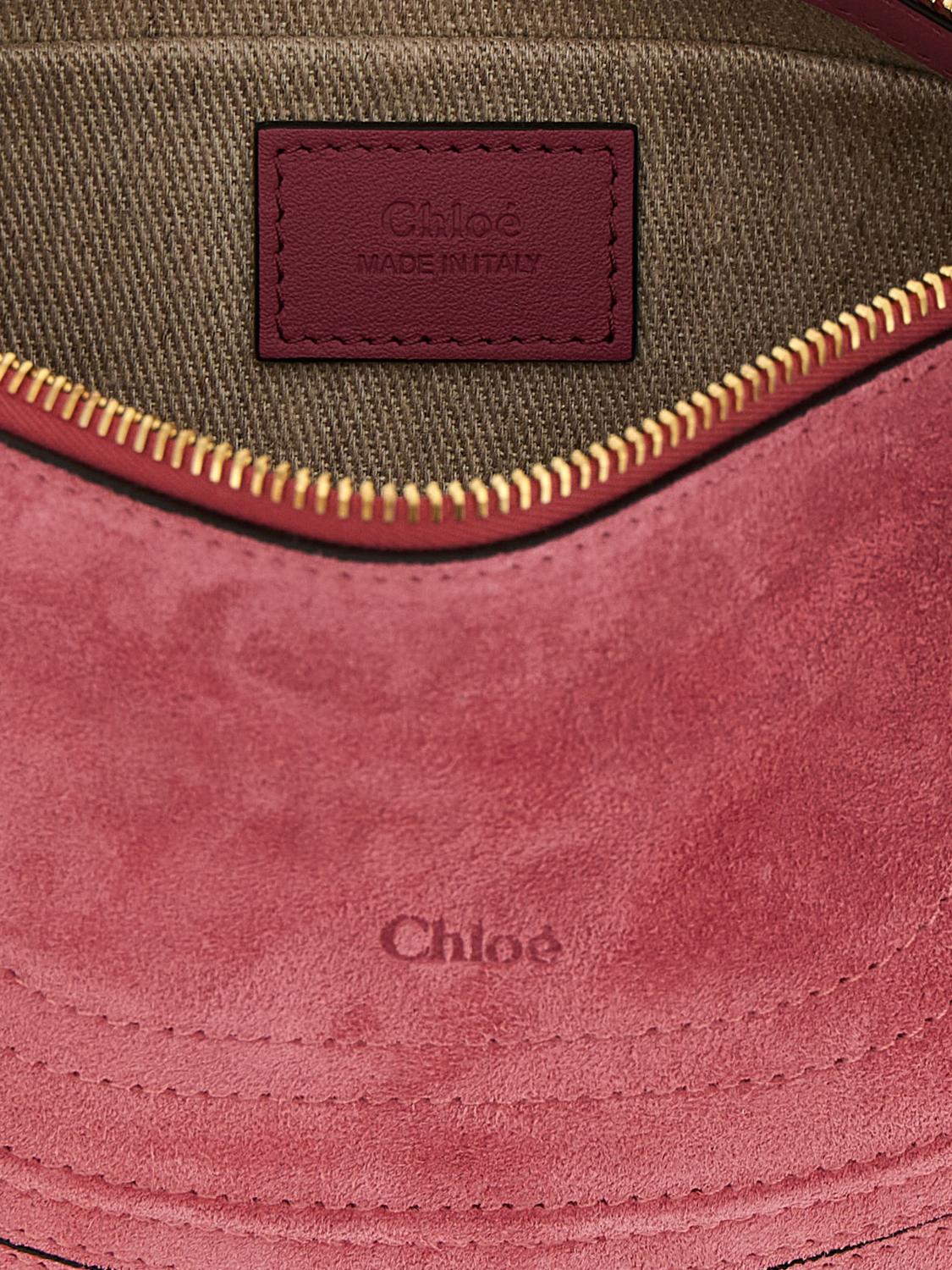 CHLOÉ BORSA A SPALLA: Borsa a spalla donna ChloÉ, Rosa - Img 4