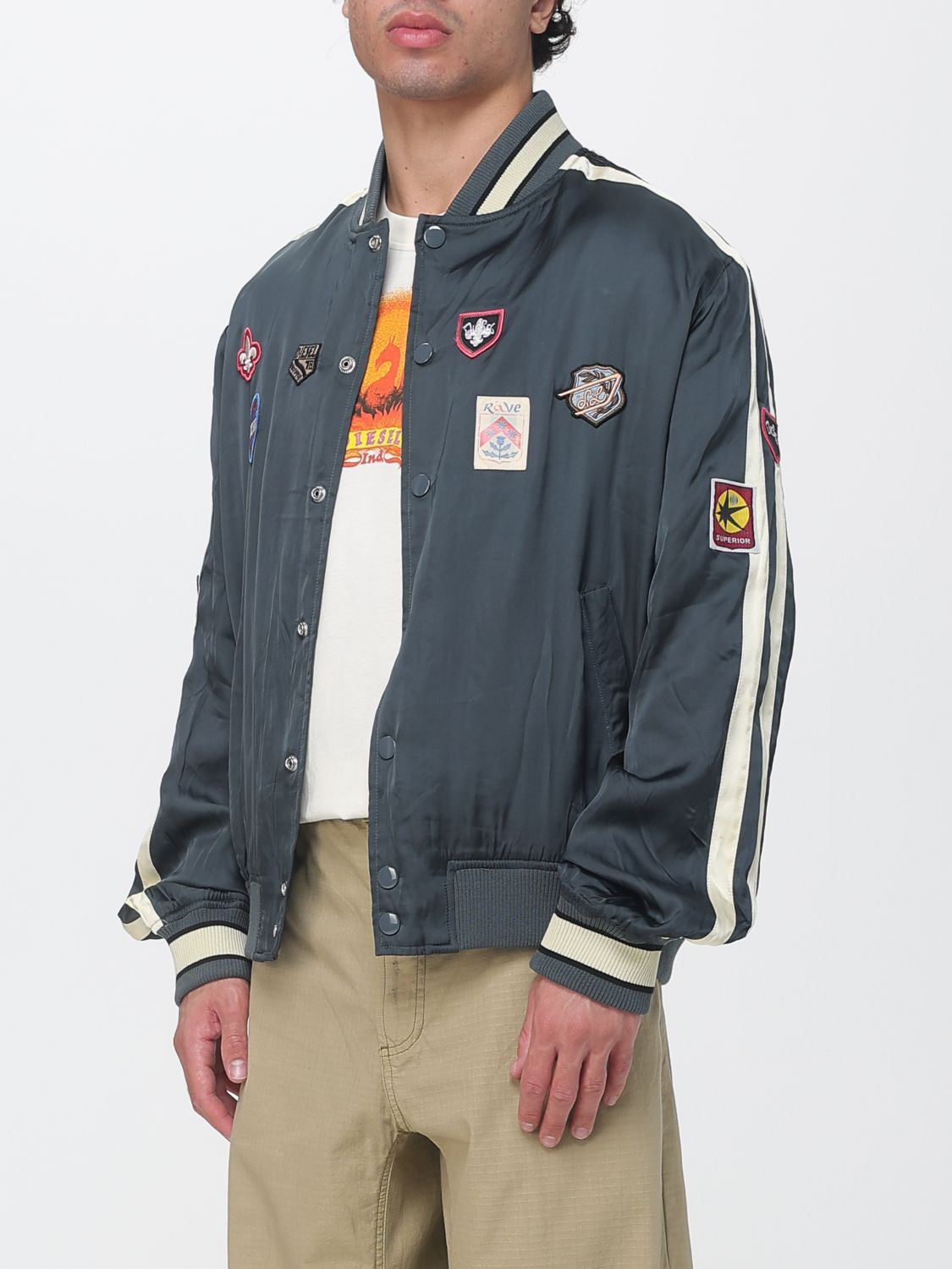 DIESEL JACKET: Jacket men Diesel, Green - Img 3