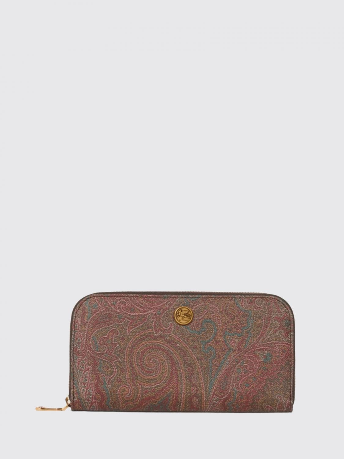 ETRO WALLET: Wallet woman Etro, Brown - Img 1
