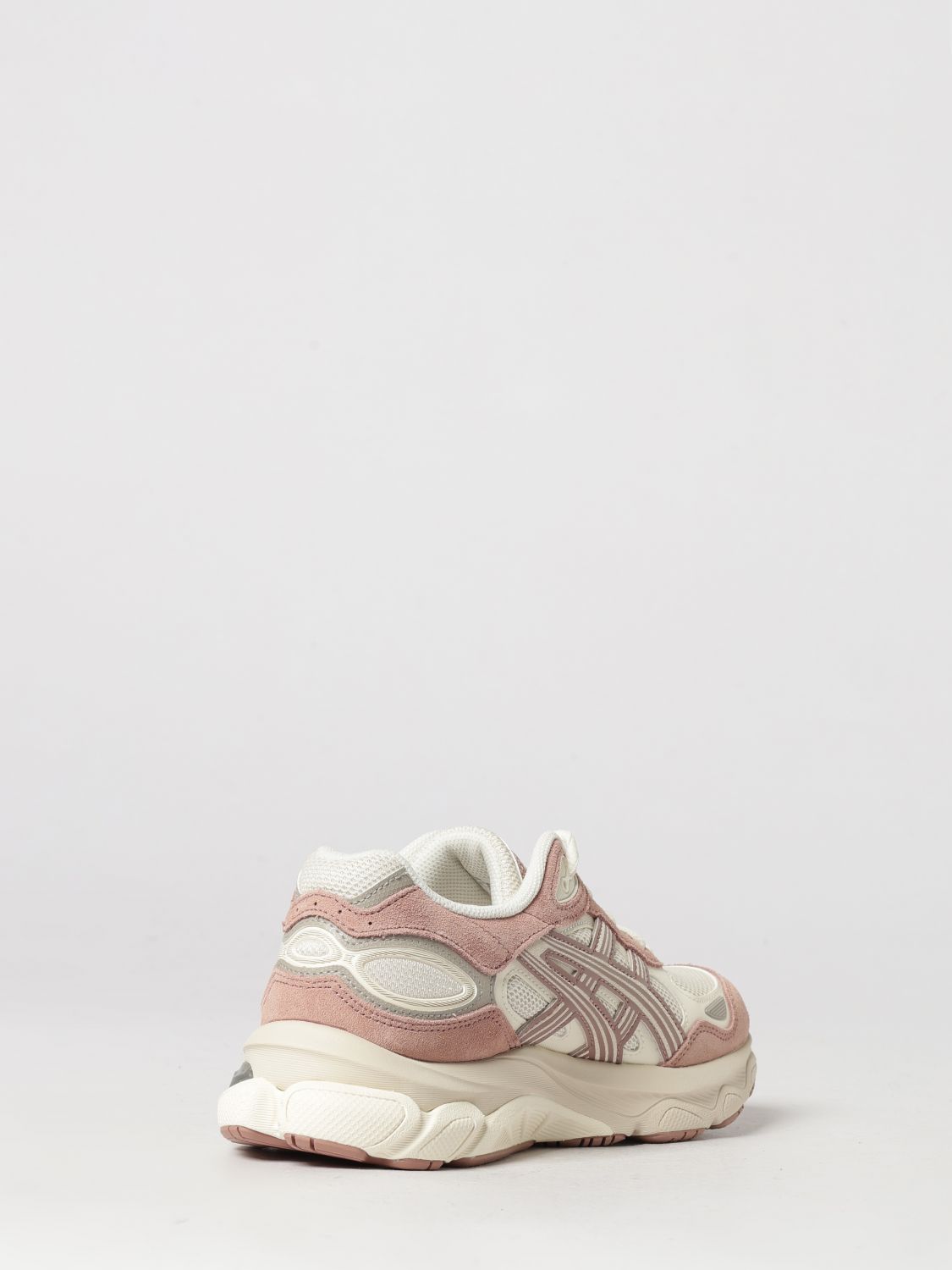 ASICS SNEAKERS: Asics Gel-NYC 2.0 Low-Top Sneakers in Suede and Mesh with GEL Technology, Beige - Img 3