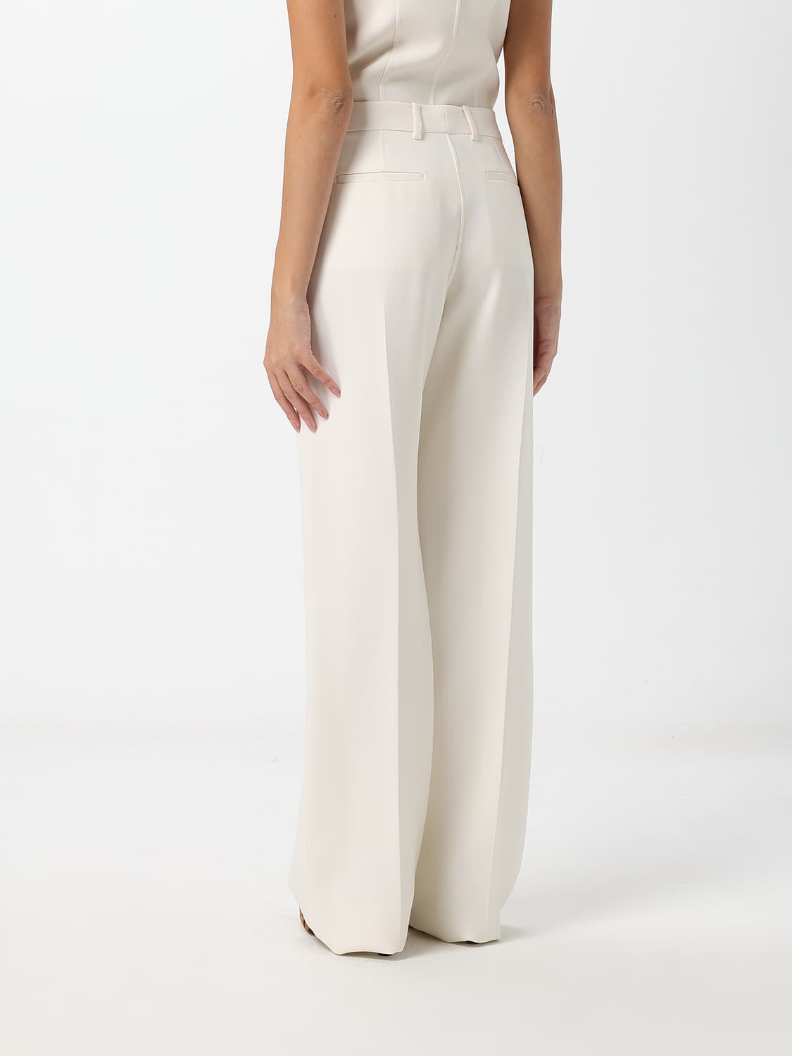 FENDI PANTALONES: Pantalones mujer Fendi, Blanco - Img 3
