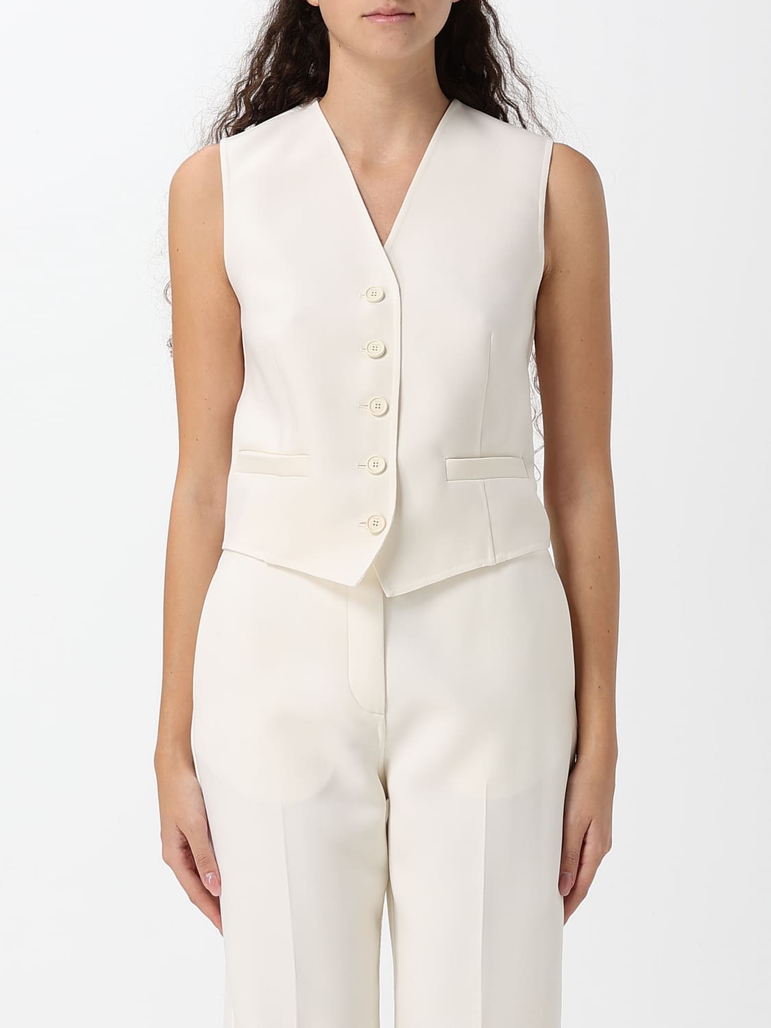 FENDI WESTE: Weste damen Fendi, Ivory - Img 1