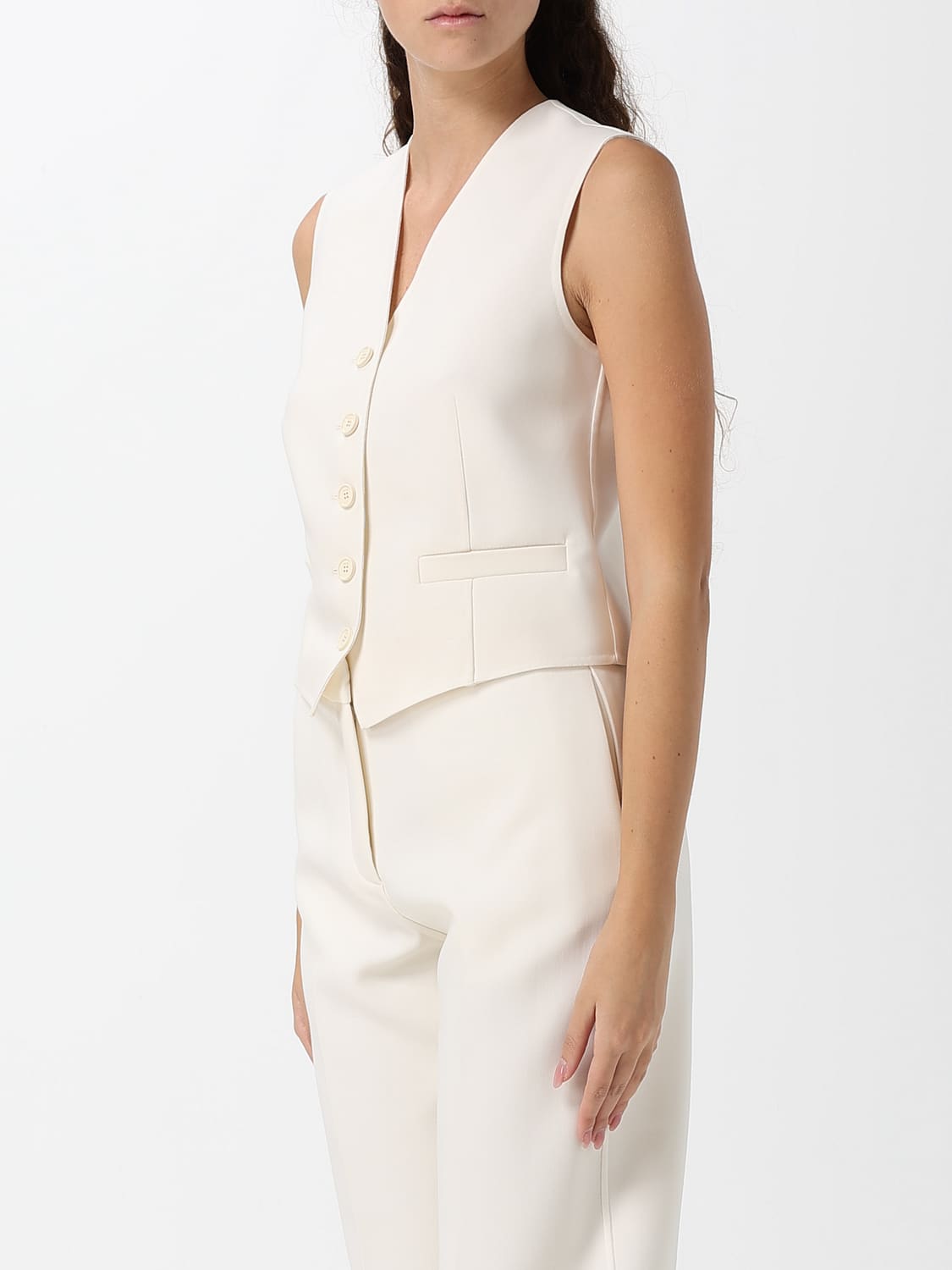 FENDI WESTE: Weste damen Fendi, Ivory - Img 4