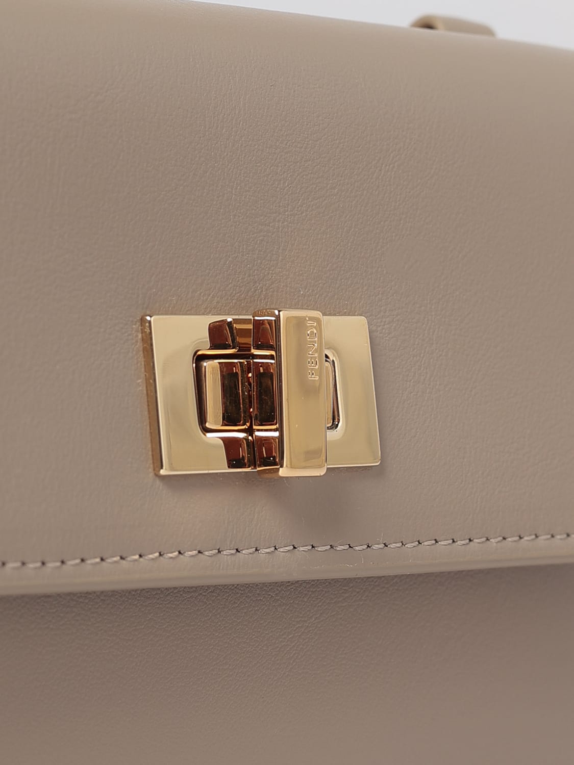 FENDI BORSA MINI: Borsa mini donna Fendi, Tortora - Img 4