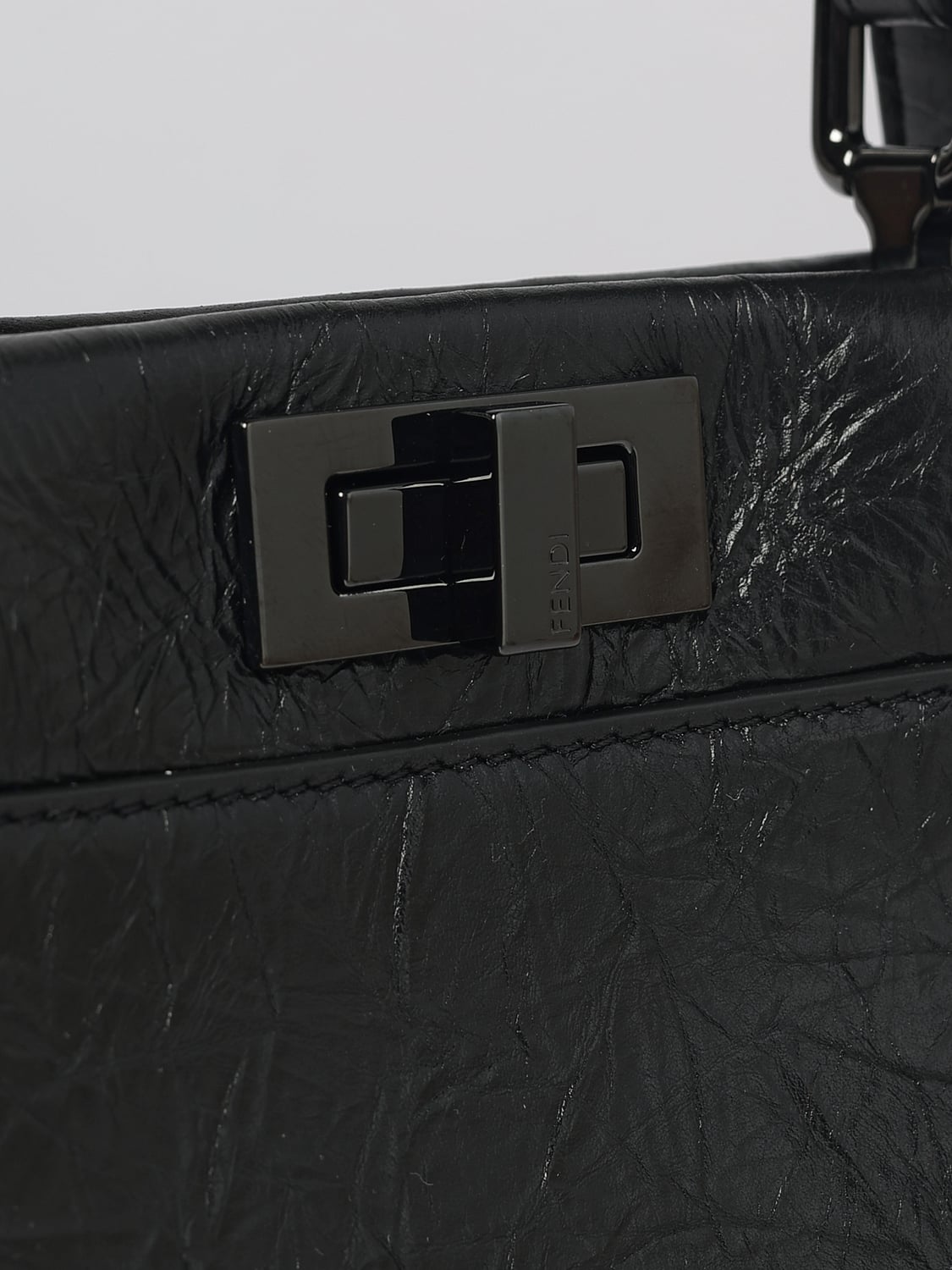FENDI MINITASCHE: Minitasche damen Fendi, Schwarz - Img 4