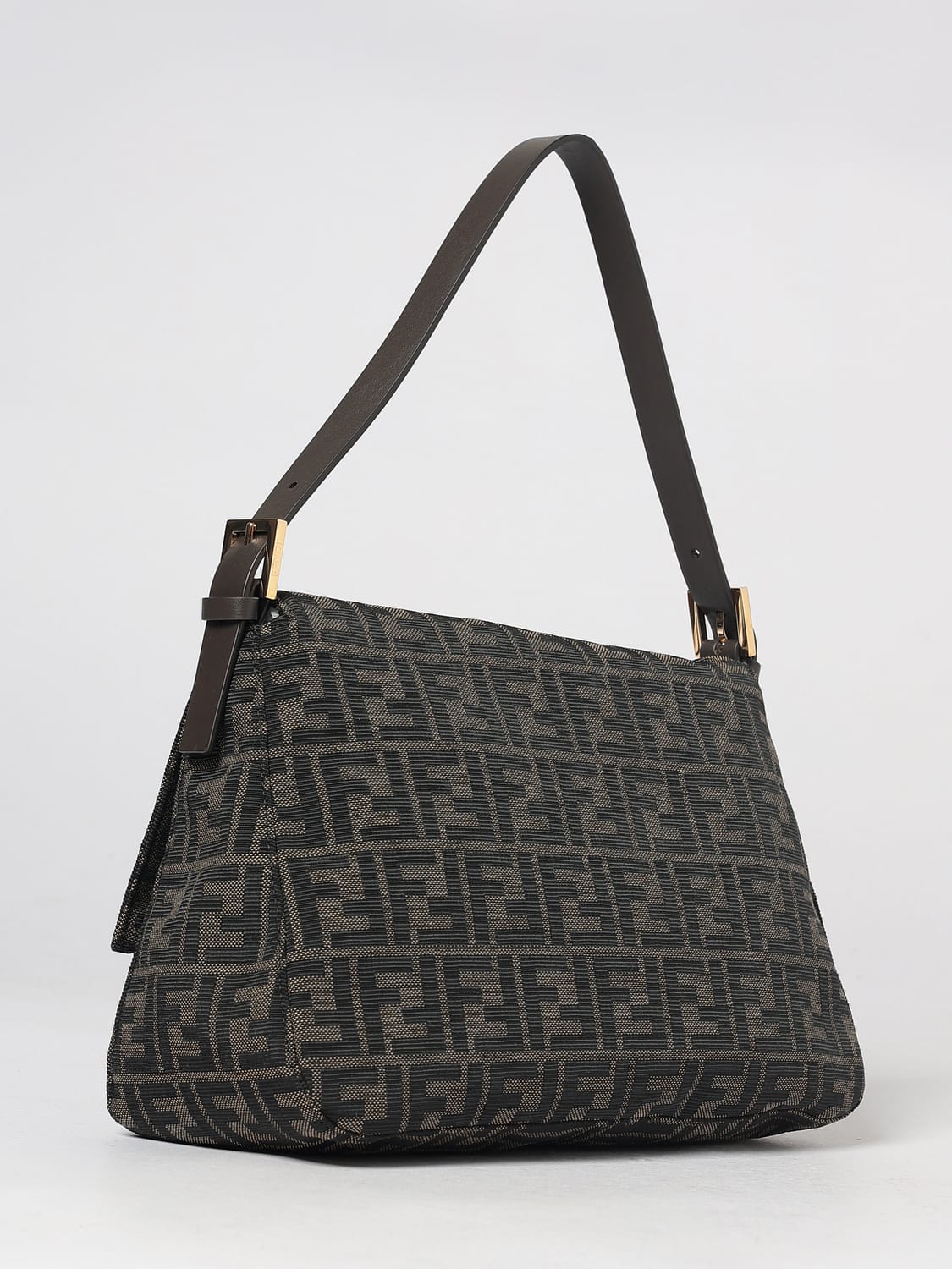 FENDI MINI BOLSO: Mini bolso mujer Fendi, Tabaco - Img 3