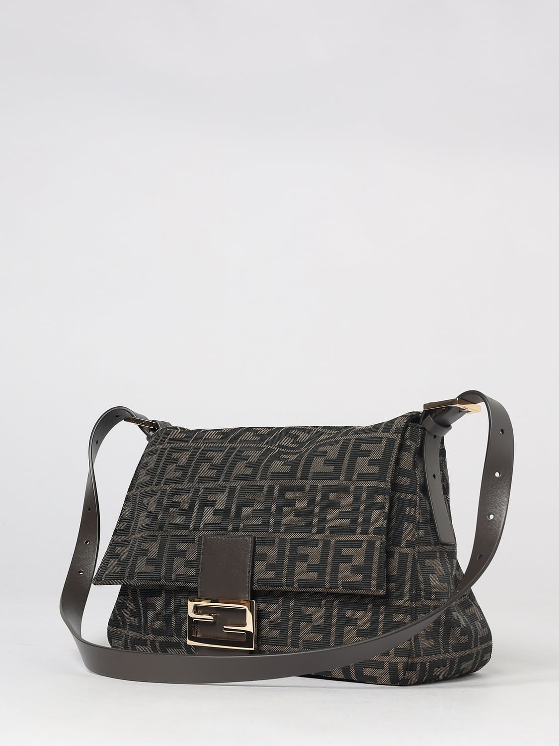 FENDI MINI BOLSO: Mini bolso mujer Fendi, Tabaco - Img 4