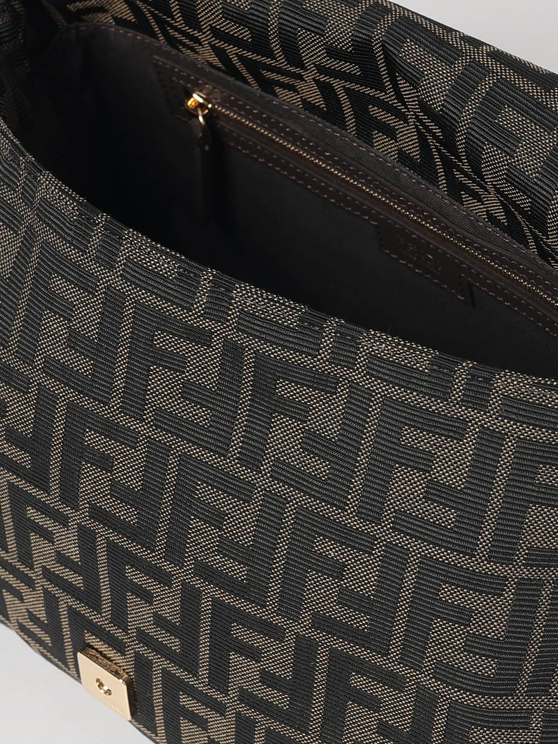 FENDI MINI BOLSO: Mini bolso mujer Fendi, Tabaco - Img 6