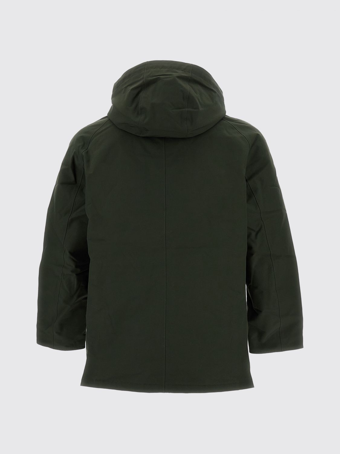 BARBOUR 外套: BARBOUR Ashby 蜡棉灯芯绒领夹克, 绿色 - Img 3