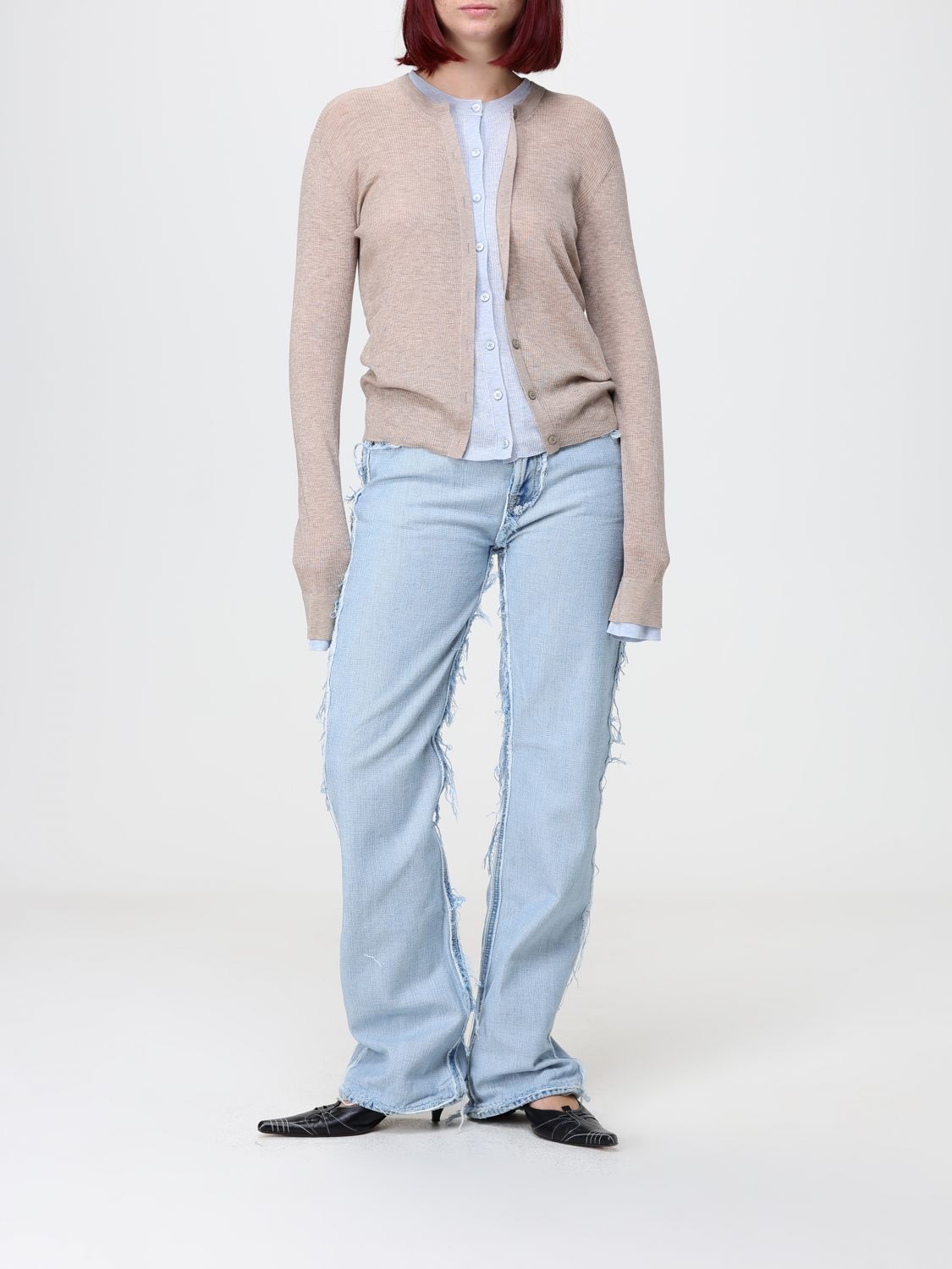 ACNE STUDIOS PULL: Pull femme Acne Studios, Beige - Img 2