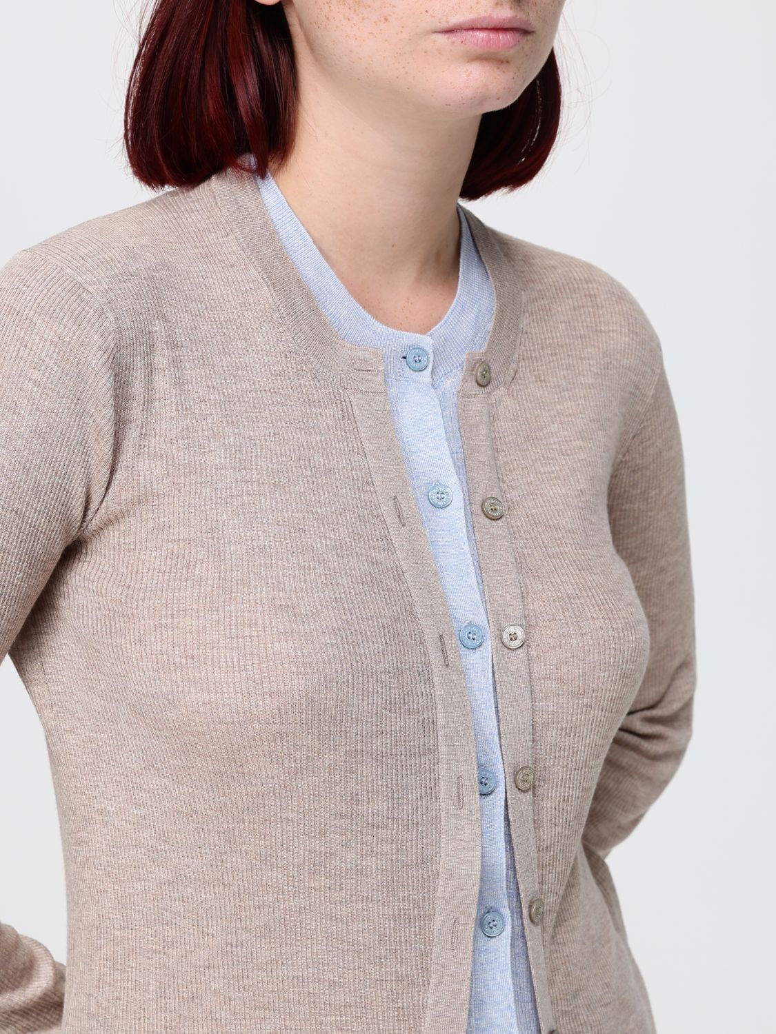 ACNE STUDIOS PULL: Pull femme Acne Studios, Beige - Img 4