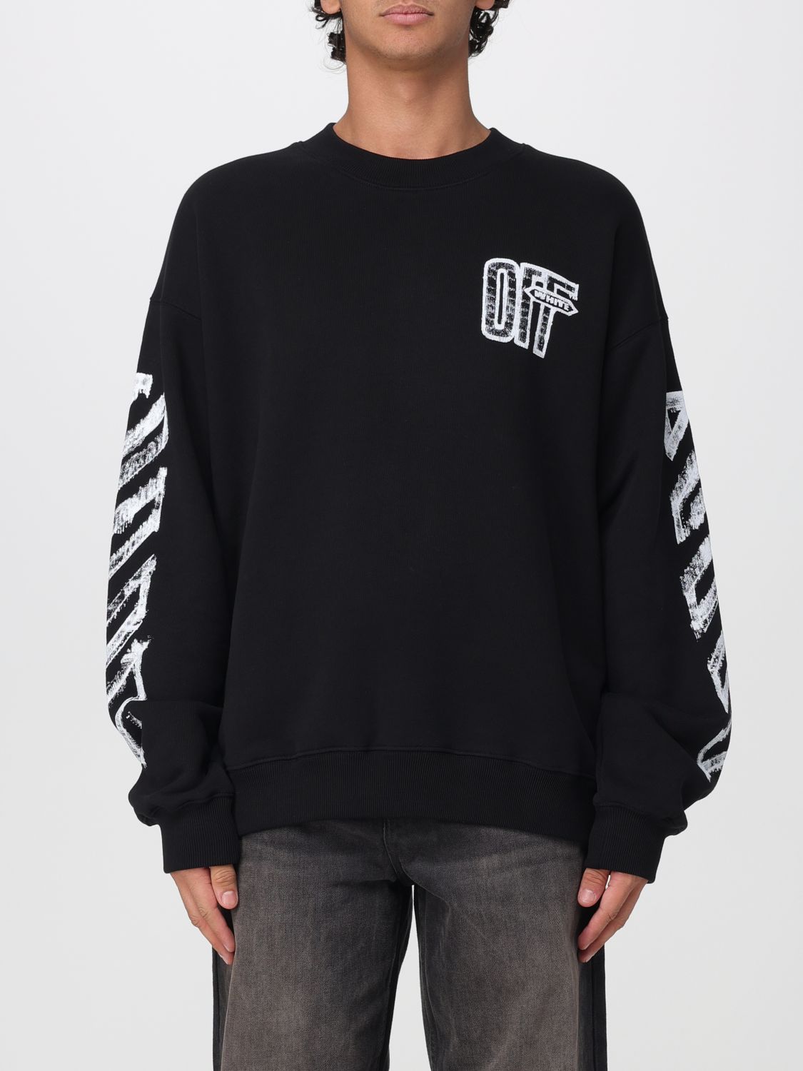 OFF-WHITE SWEATER: Sweater men Off-white, Black - Img 1