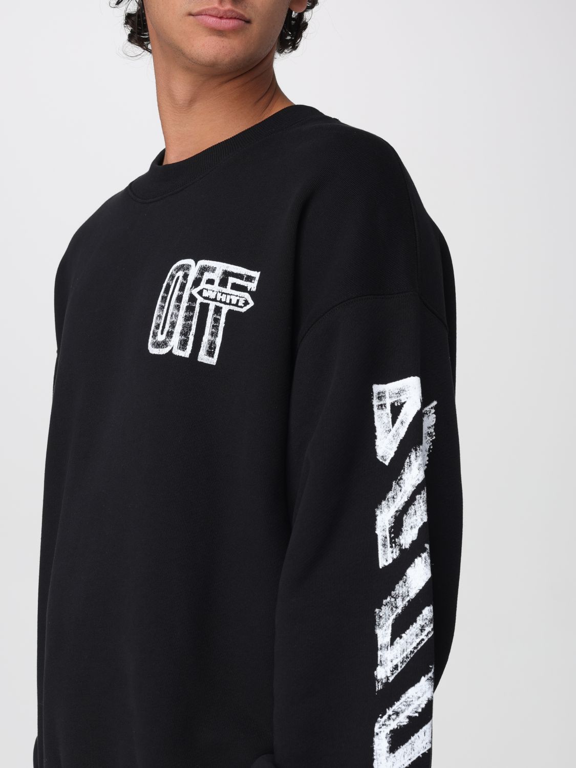 OFF-WHITE SWEATER: Sweater men Off-white, Black - Img 3