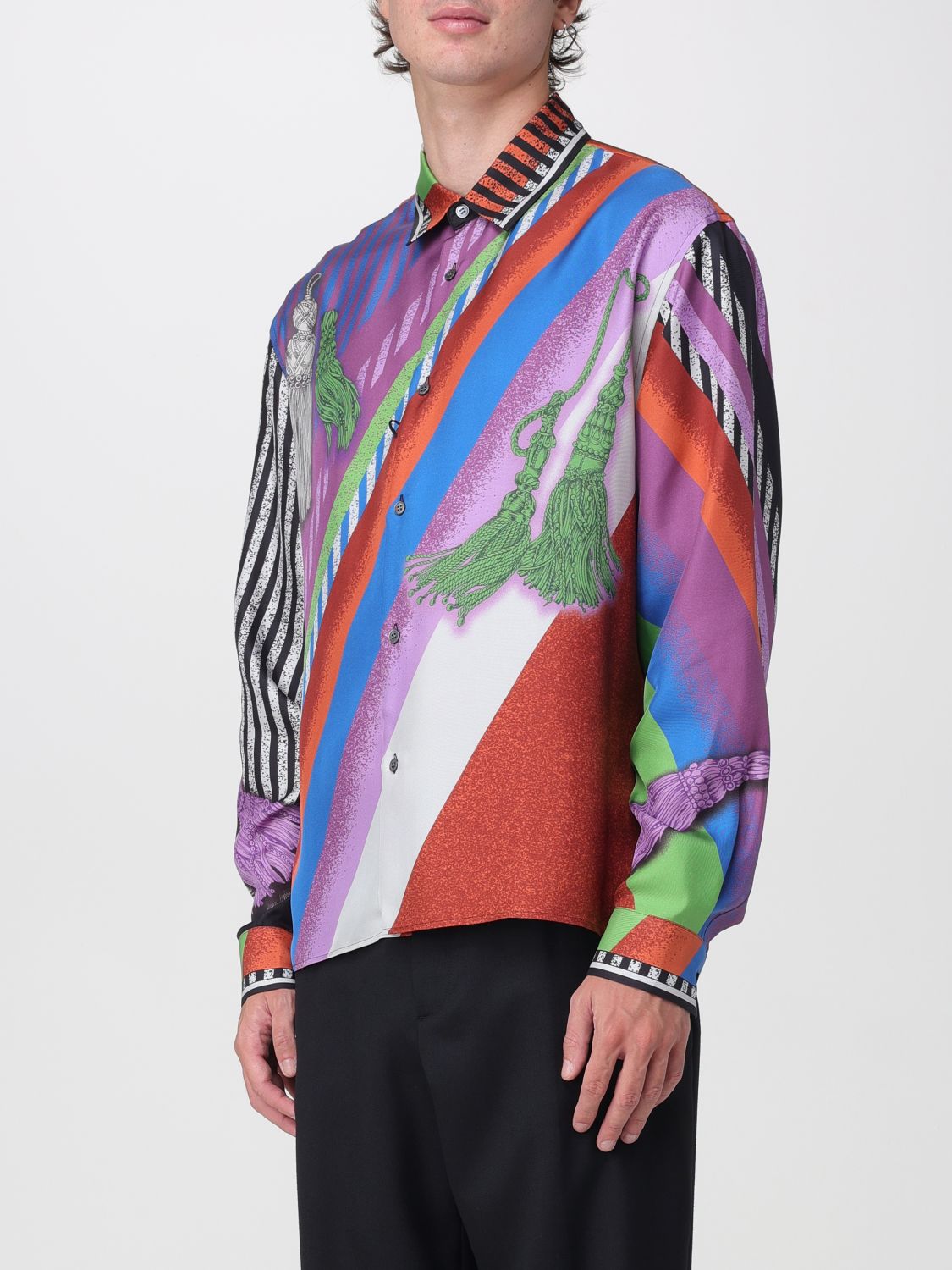 VERSACE CAMISA: Camisa hombre Versace, Fantasía - Img 4