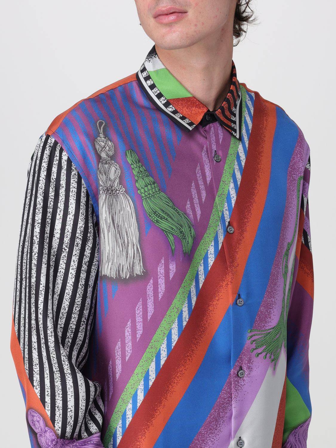 VERSACE CAMISA: Camisa hombre Versace, Fantasía - Img 5