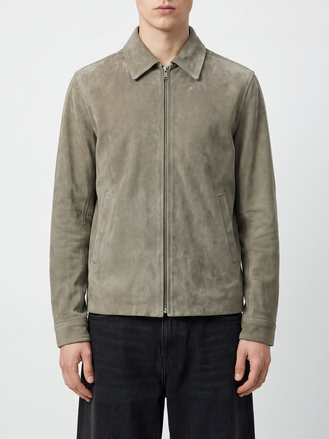 RICK OWENS JACKE: Jacke herren Rick Owens, Perle - Img 1